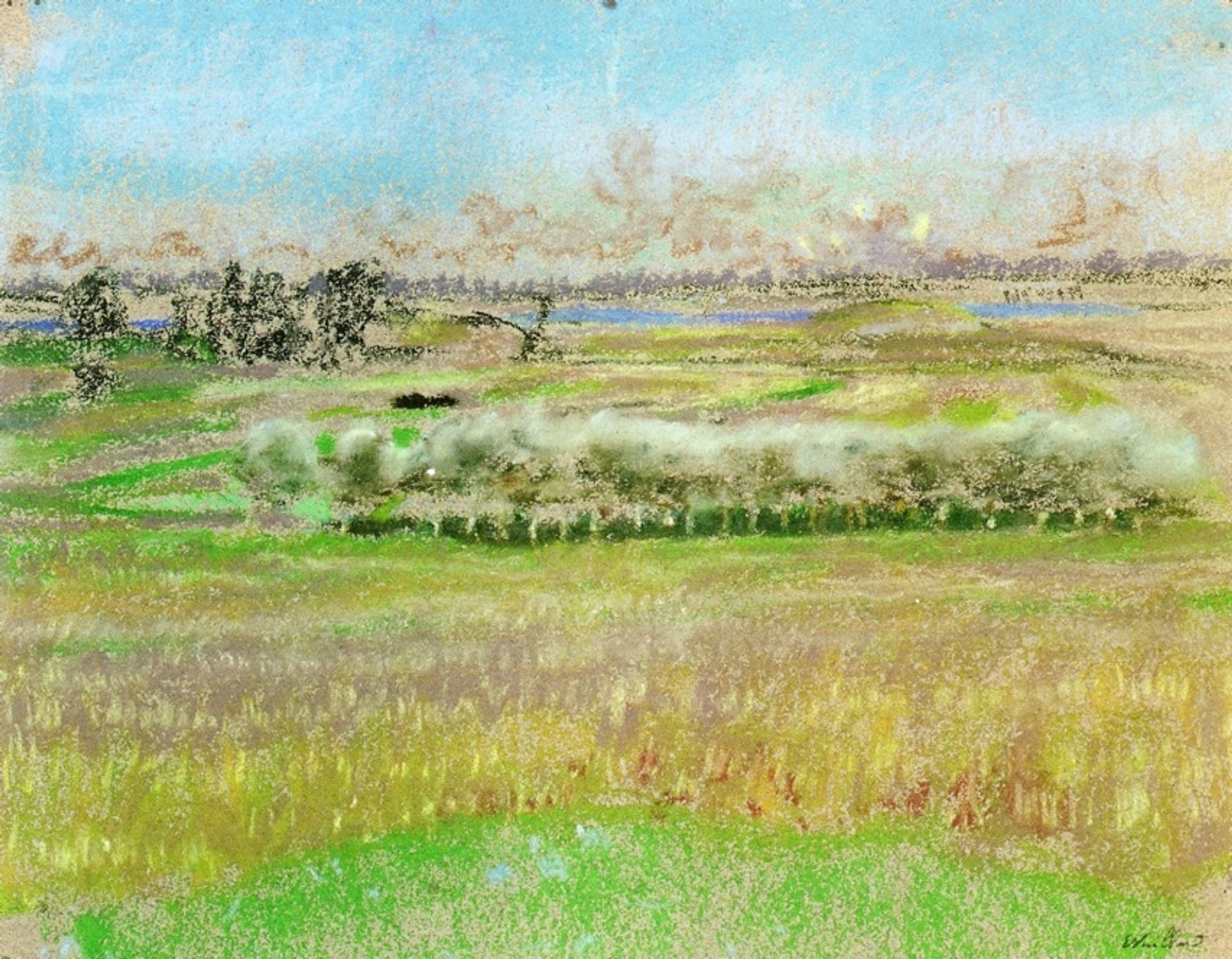 Silver Trees by Édouard Vuillard