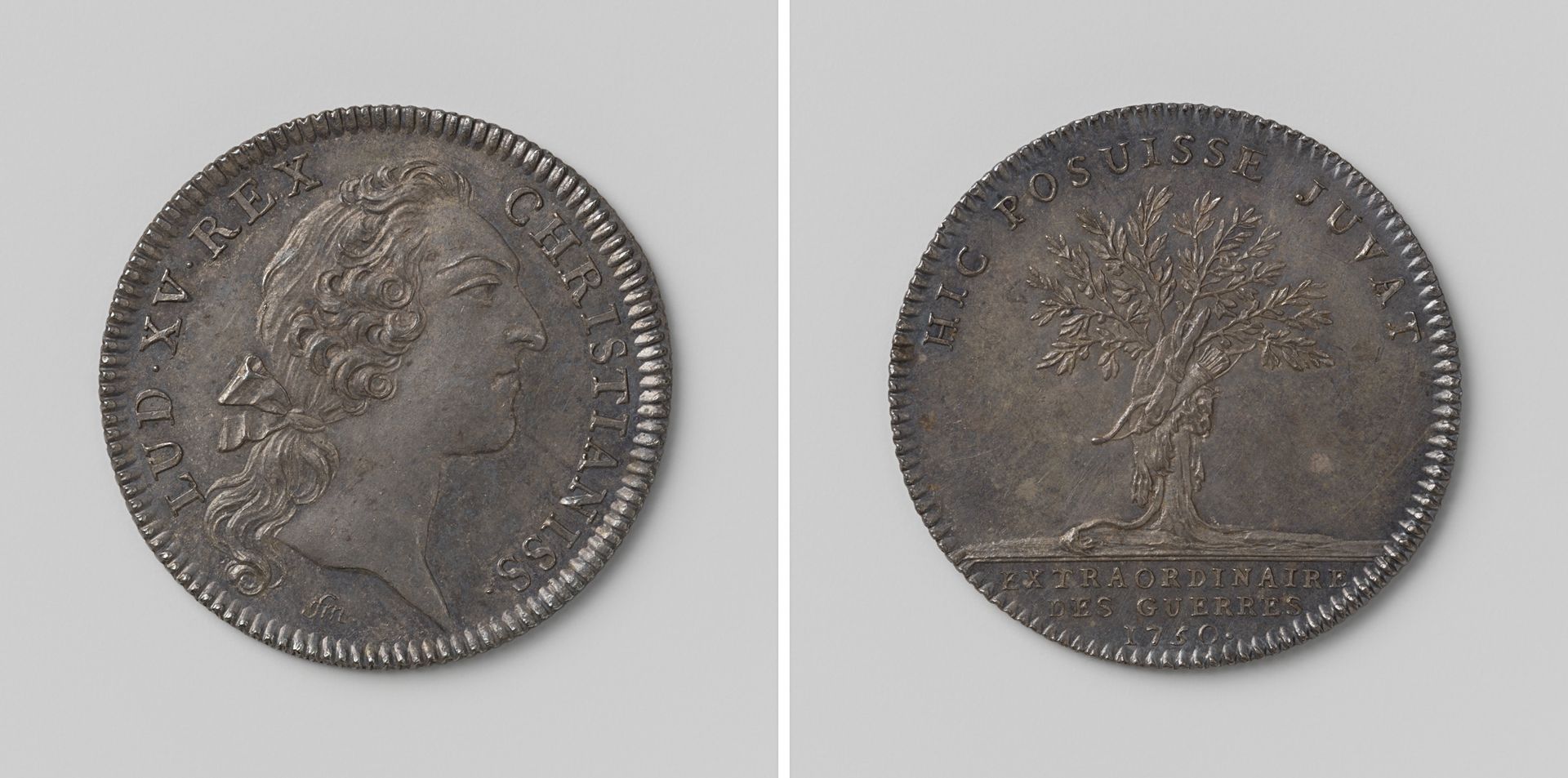 Lodewijk XV, koning van Frankrijk by François Joseph Marteau
