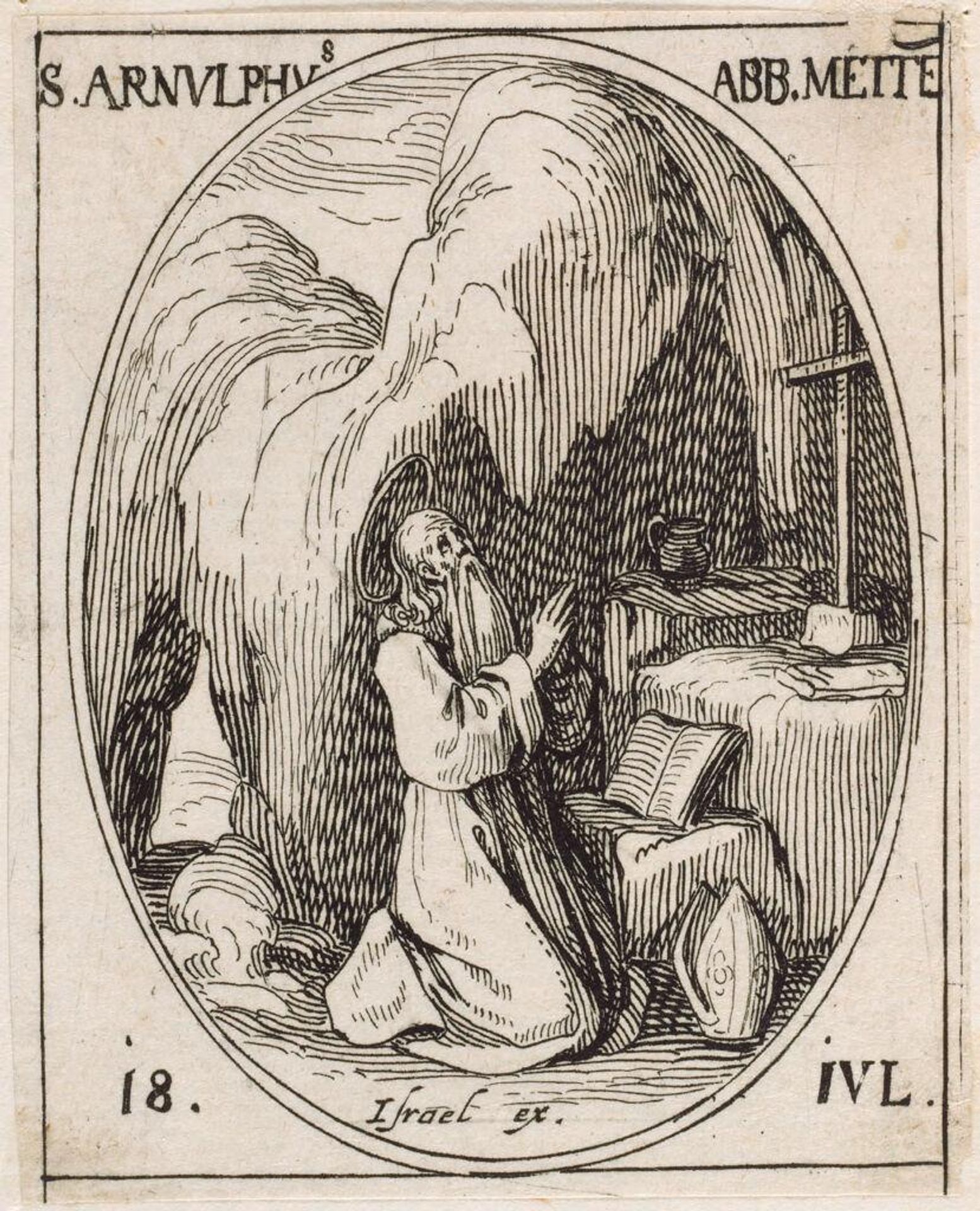 Saint Arnulphus by Jacques Callot