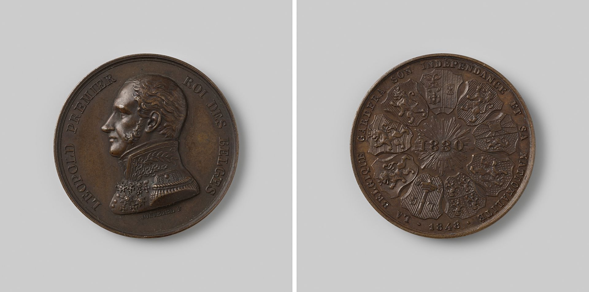 België behoudt haar onafhankelijkheid in 1848 by Adolphe Jouvenel