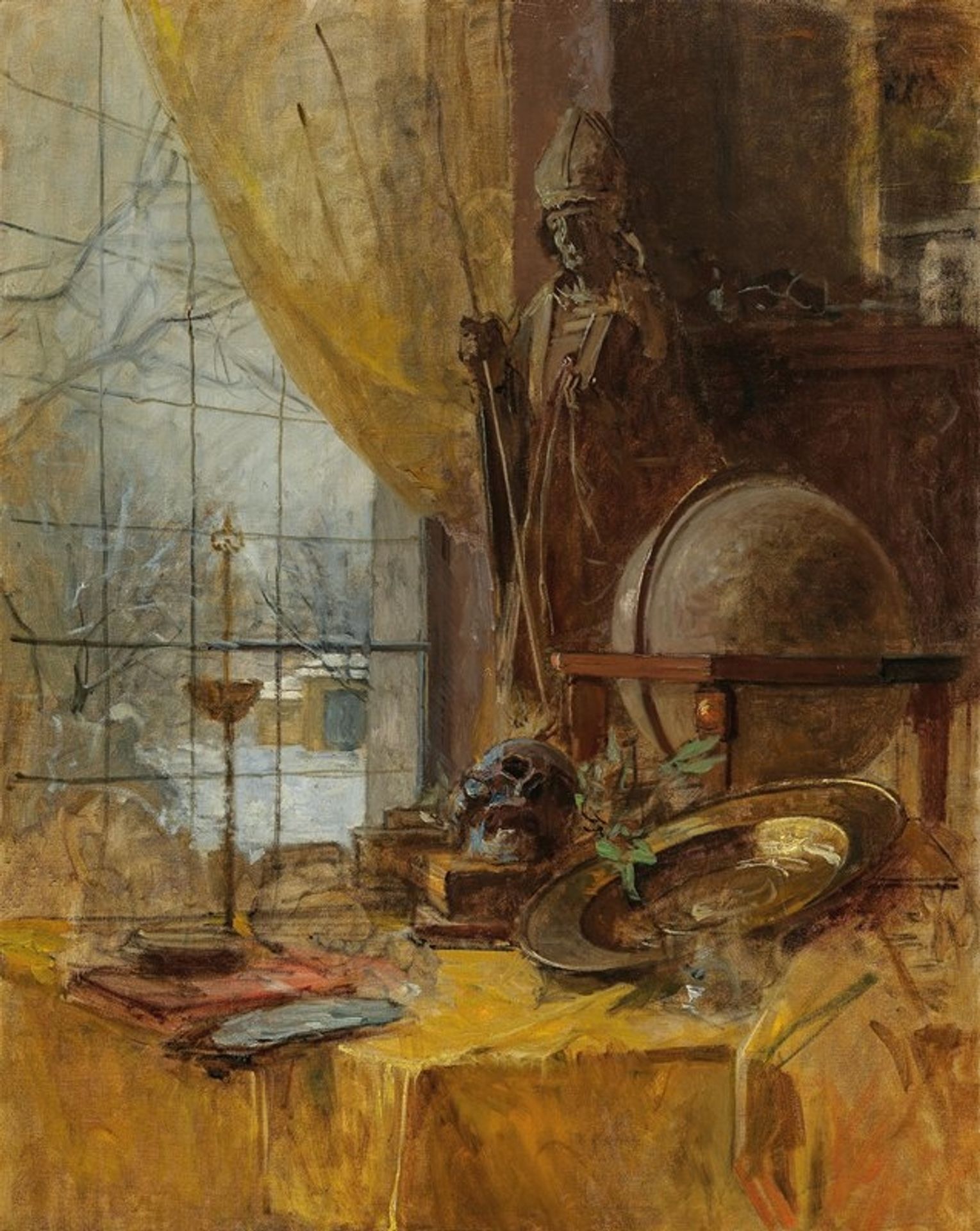 Atelieransicht by Carl Moll