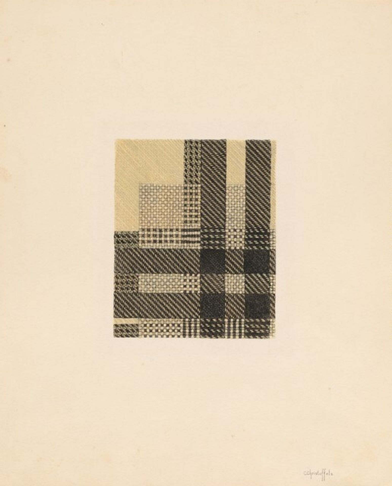 [Coverlet - section] by Cornelius Christoffels