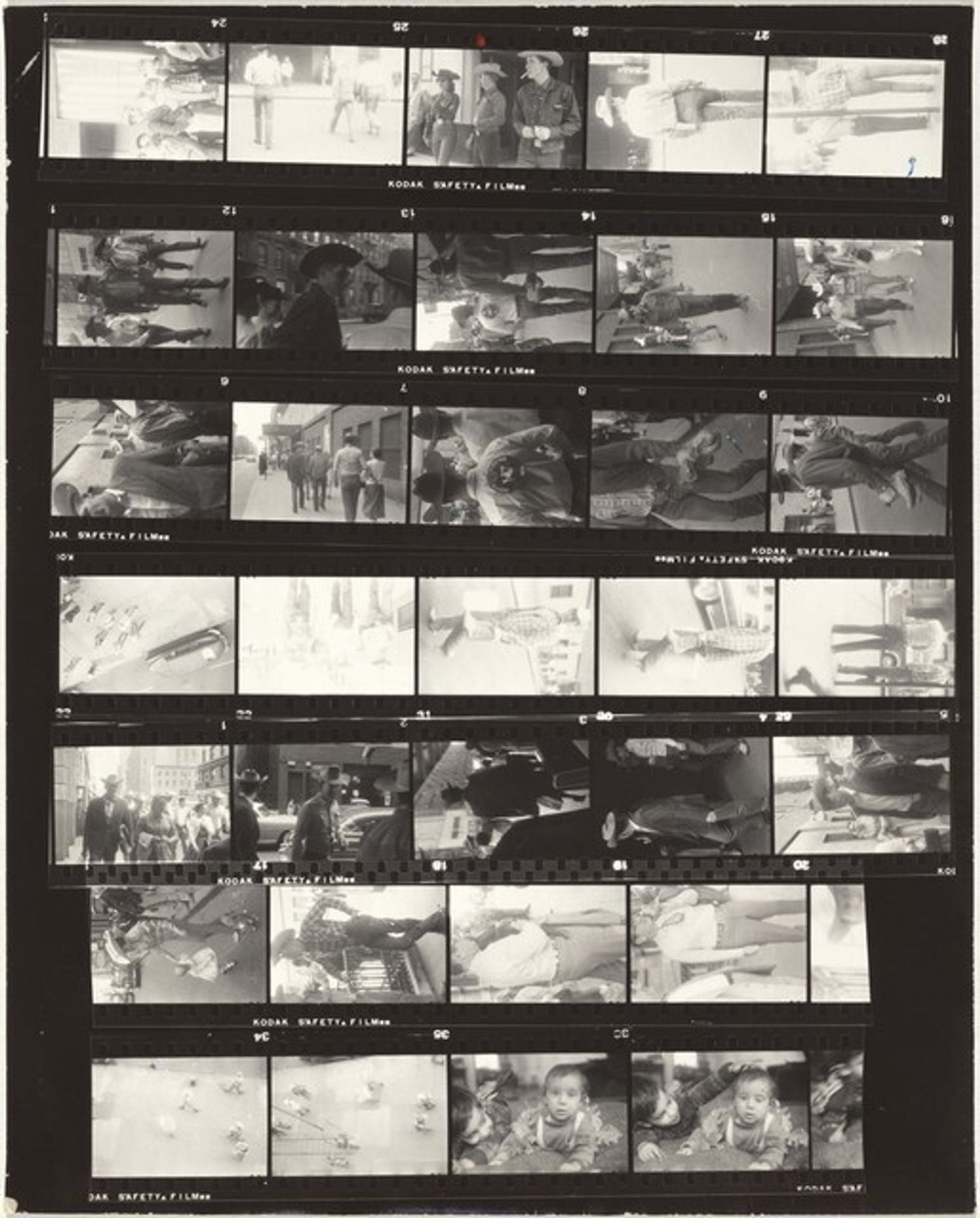 Cowboys no number by Robert Frank