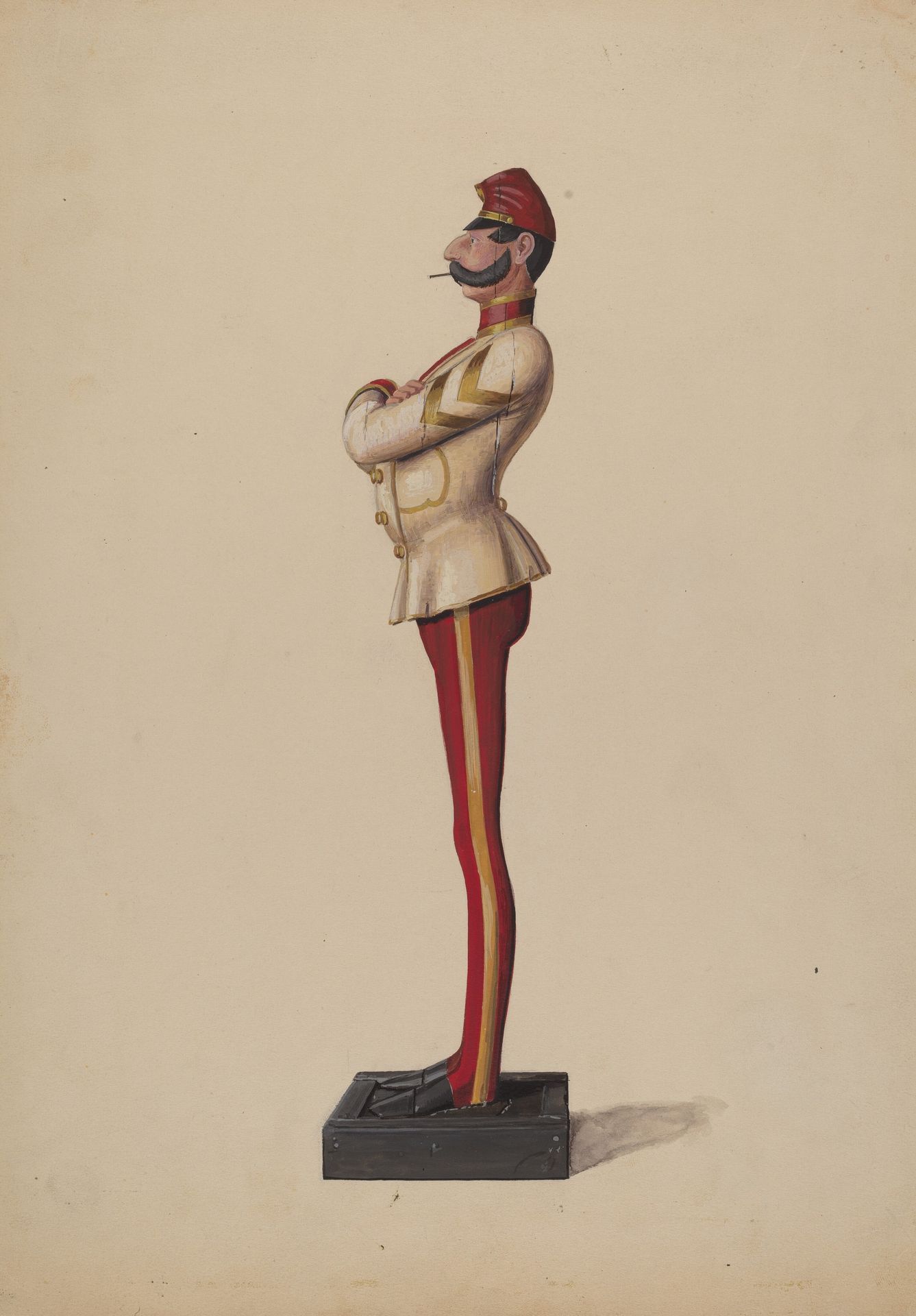 Cigar Store Figure by Eugene Croe