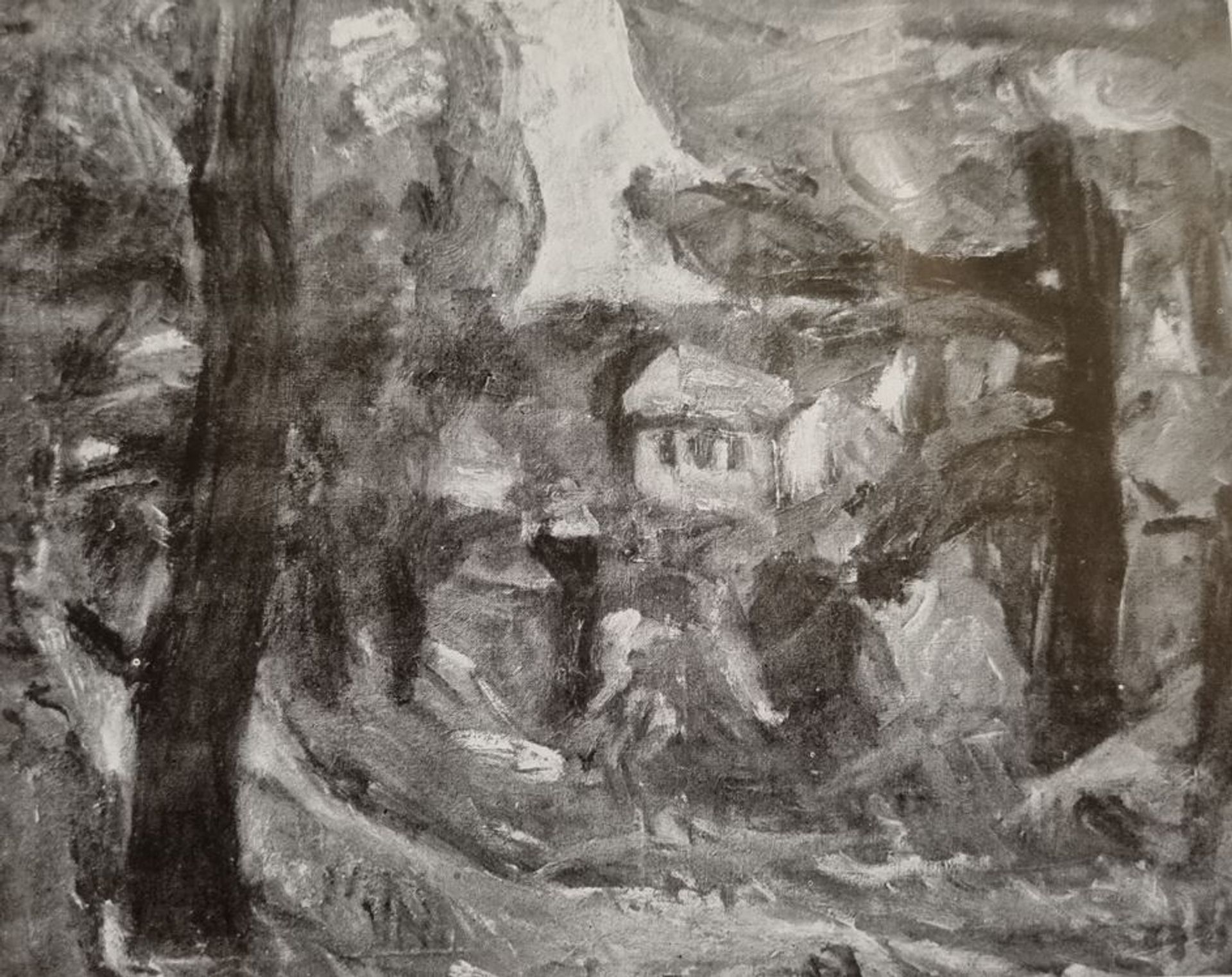 Czóbel Béla, Délfrancia Táj 1930 by Bela Czobel