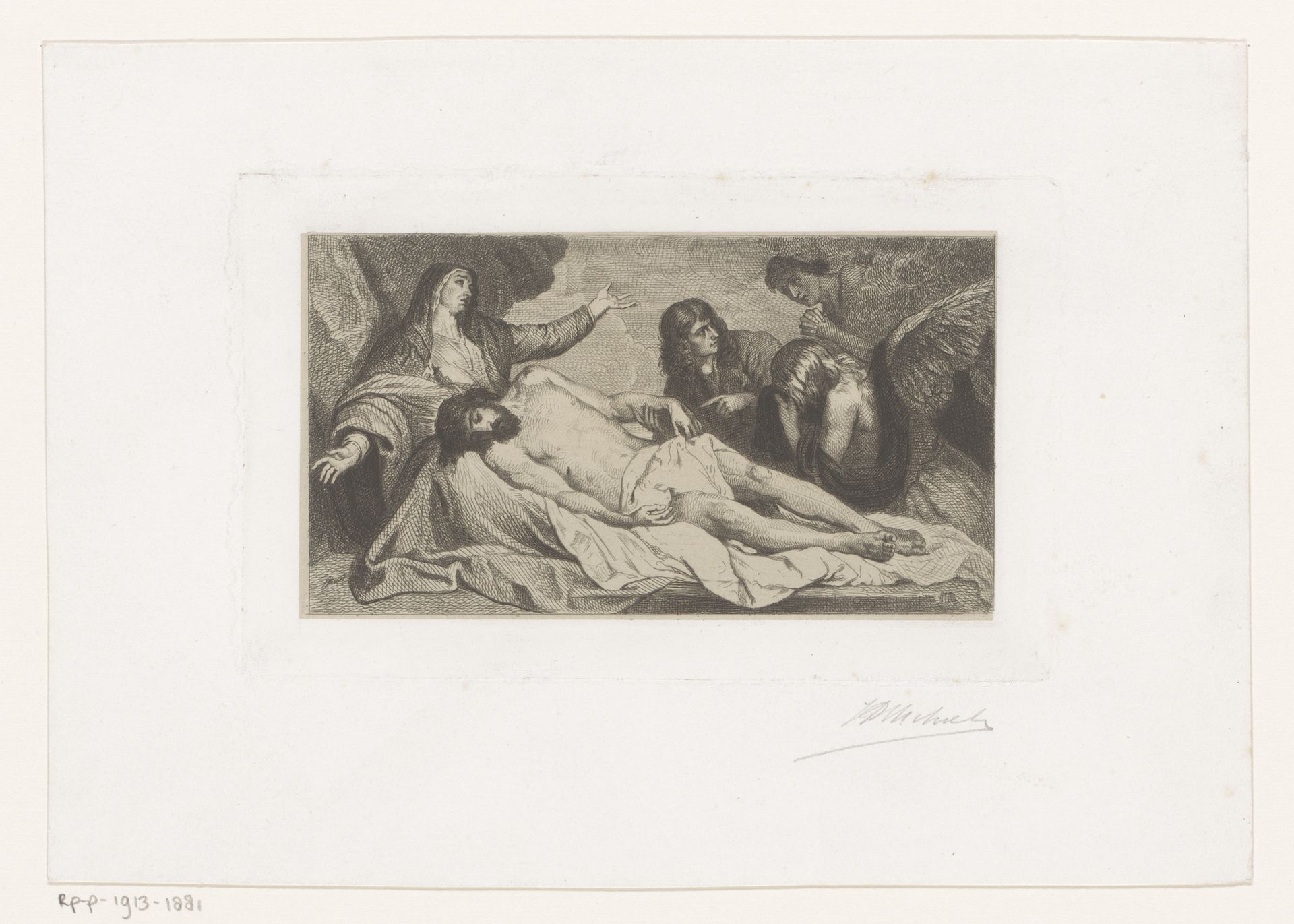 Bewening van Christus by Jean Baptiste Pierre Michiels