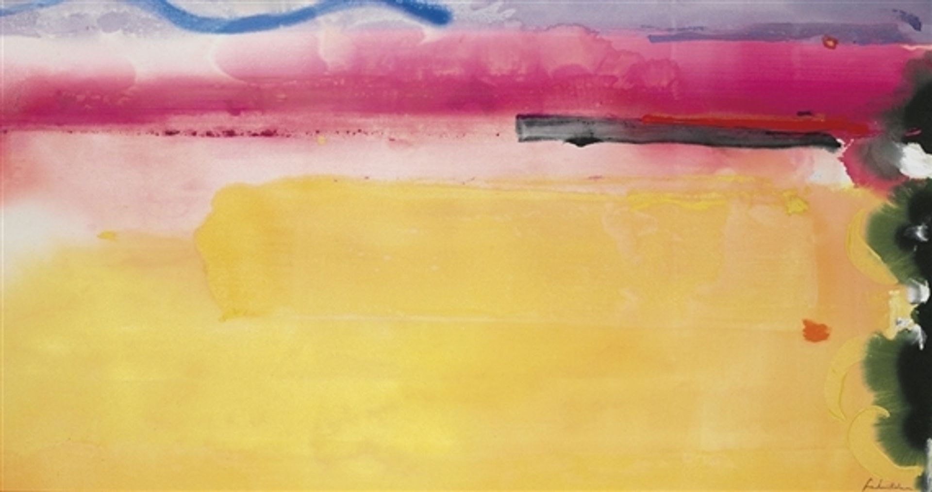 Black-Eyed Susan by Helen Frankenthaler