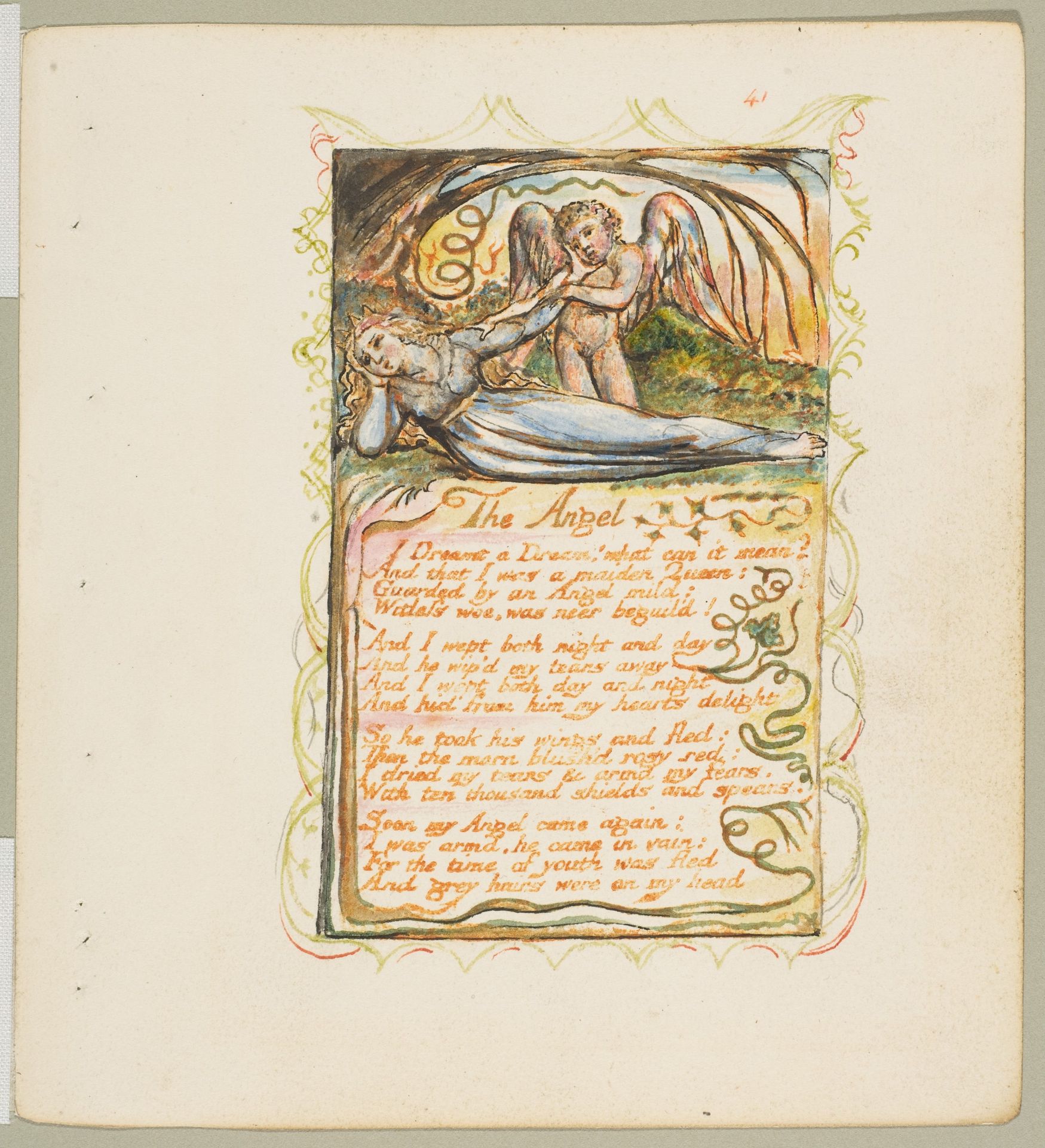 Songs of Experience: The Angel by William Blake