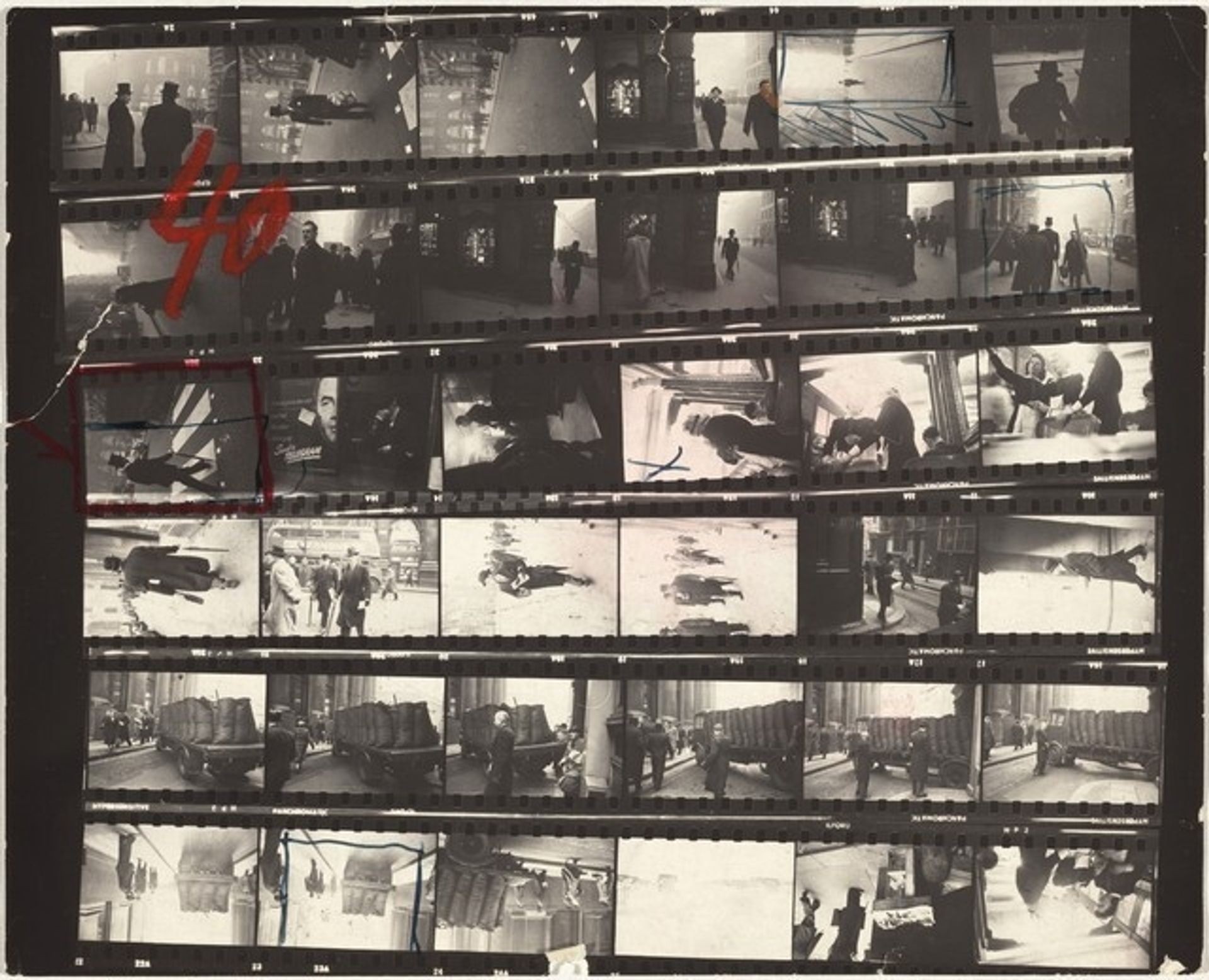 London 40 by Robert Frank