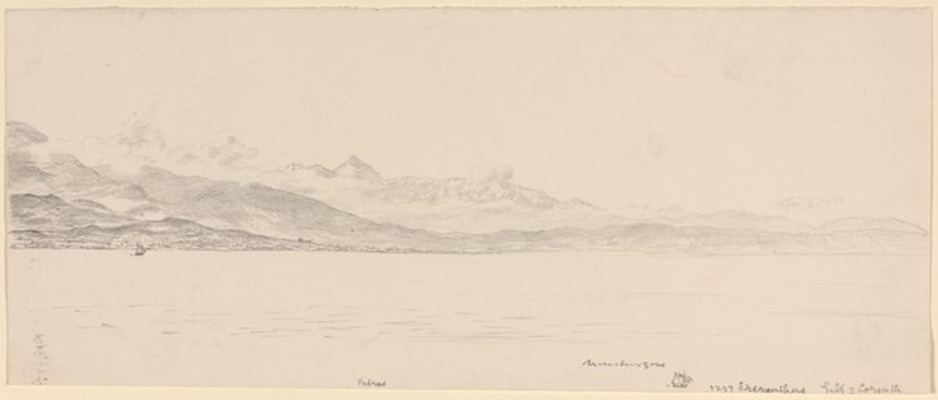 Patras in the Gulf of Corinth by Muirhead Bone