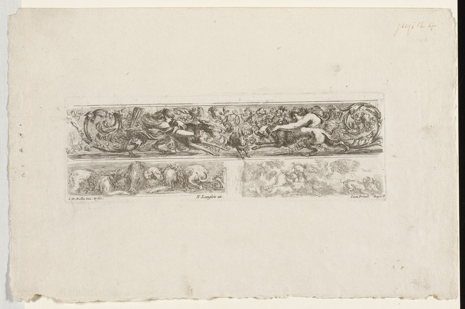 Plate 9 by Stefano della Bella