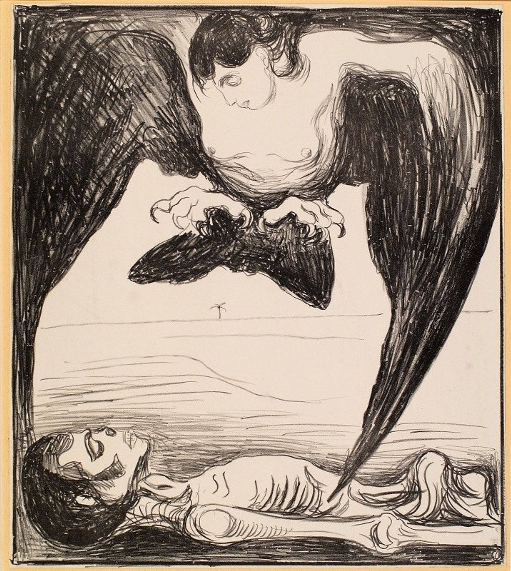 Harpy by Edvard Munch