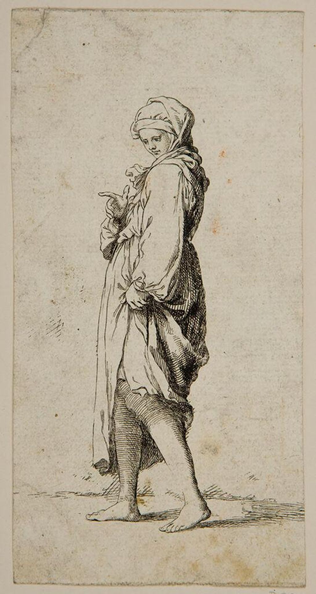 Copy after the Figurine by Salvator Rosa