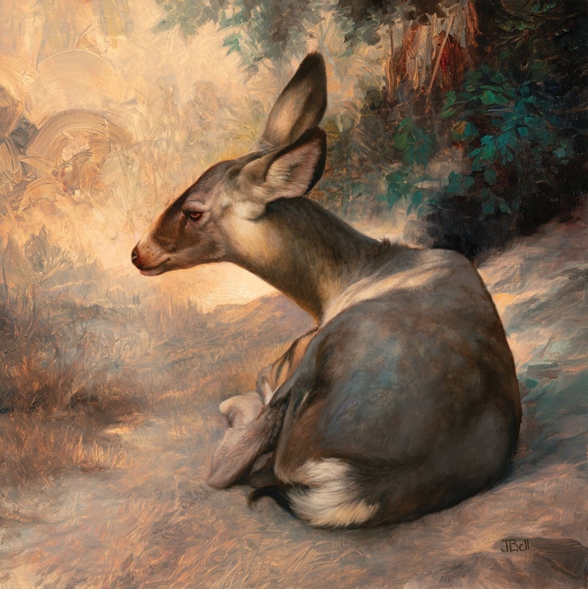 In the Cool Shade by Julie Bell