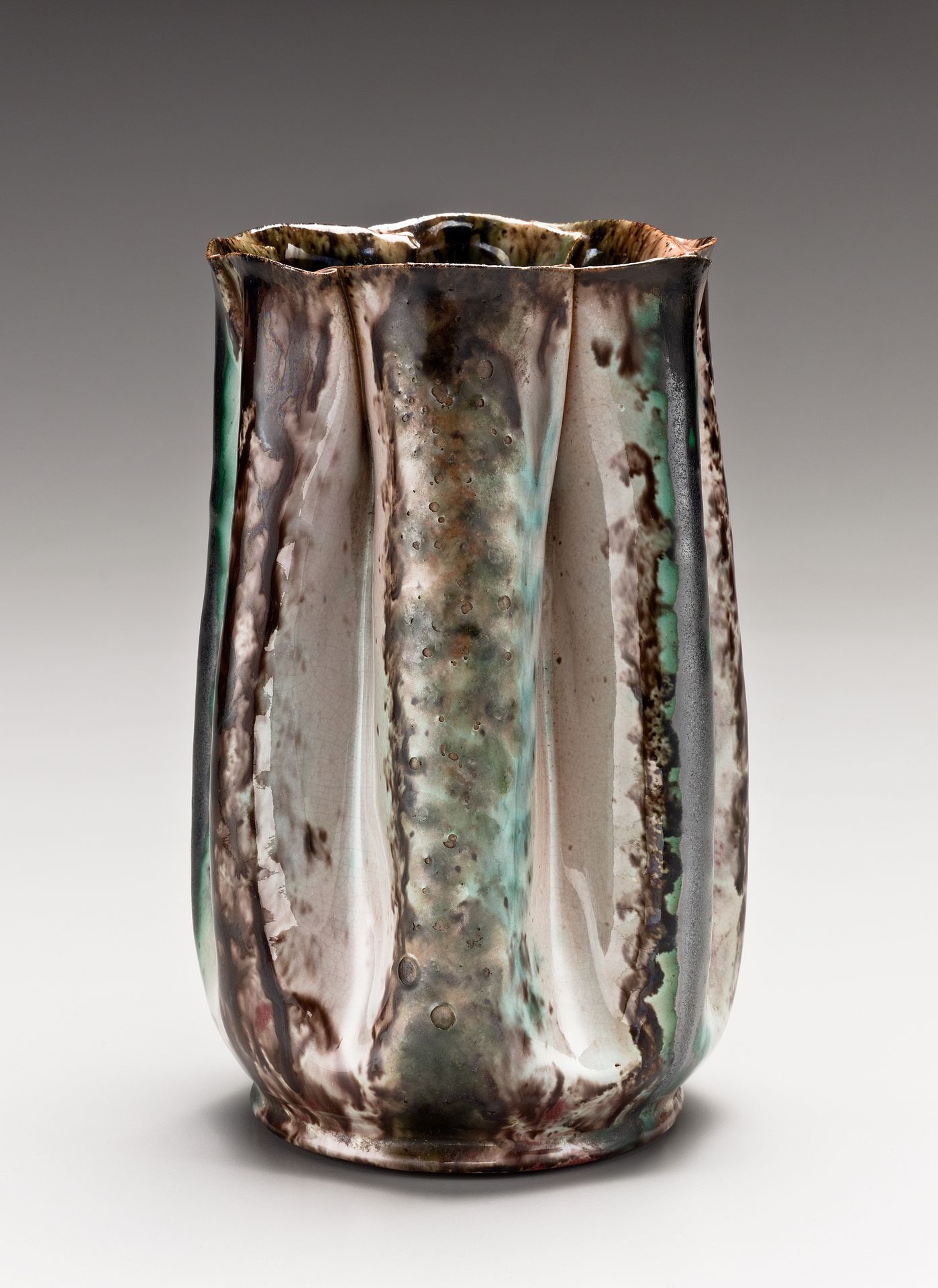 Vase by George E. Ohr
