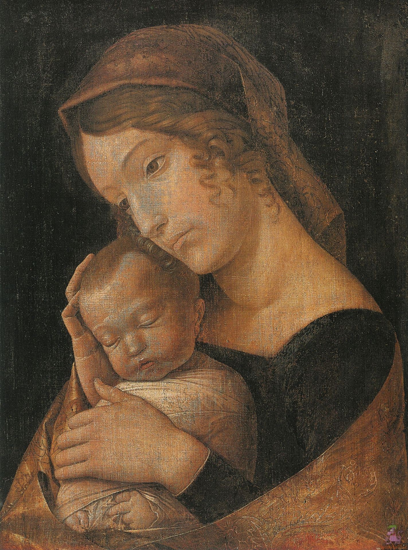 Virgin and Child by Andrea Mantegna