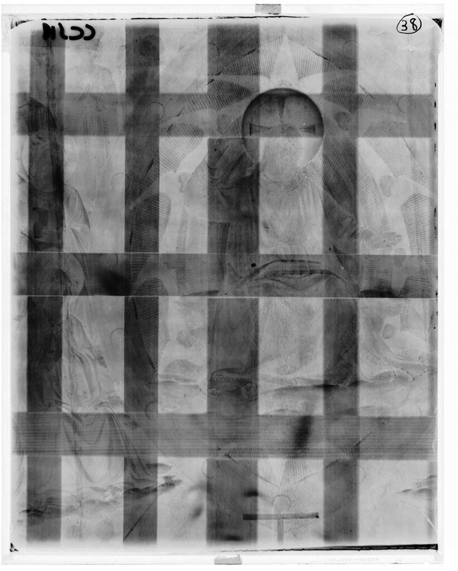 X-radiograph(s) of "Last Judgment (late)" by Artist of original: Fra Angelico
