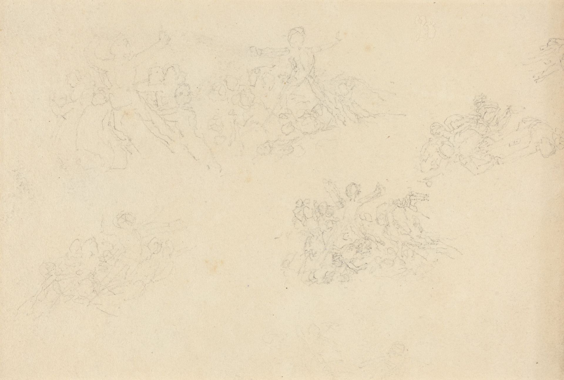 Sheet of Studies by John Flaxman