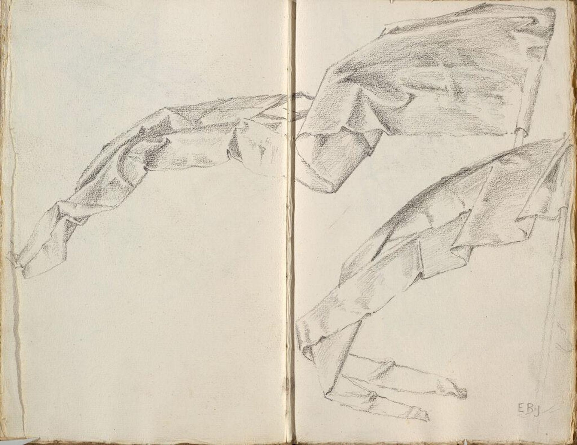 Two Banners (continues on page 24 verso); verso: Banner by Edward Burne-Jones