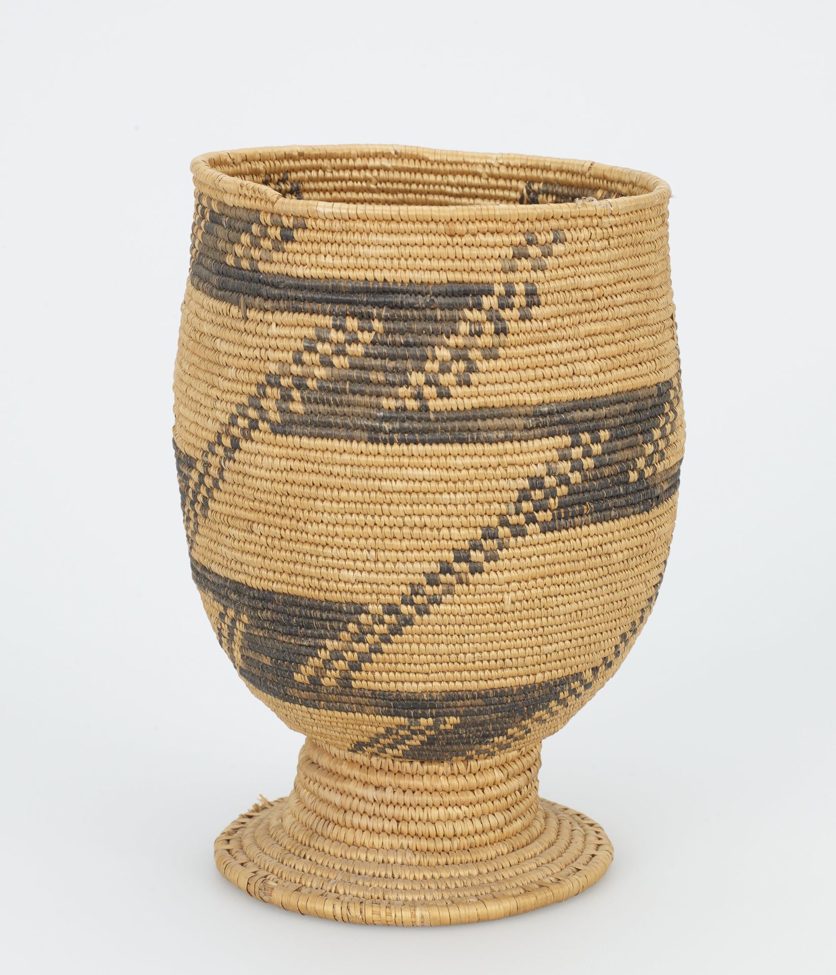 -Wineglass- coiled jar by Anonymous