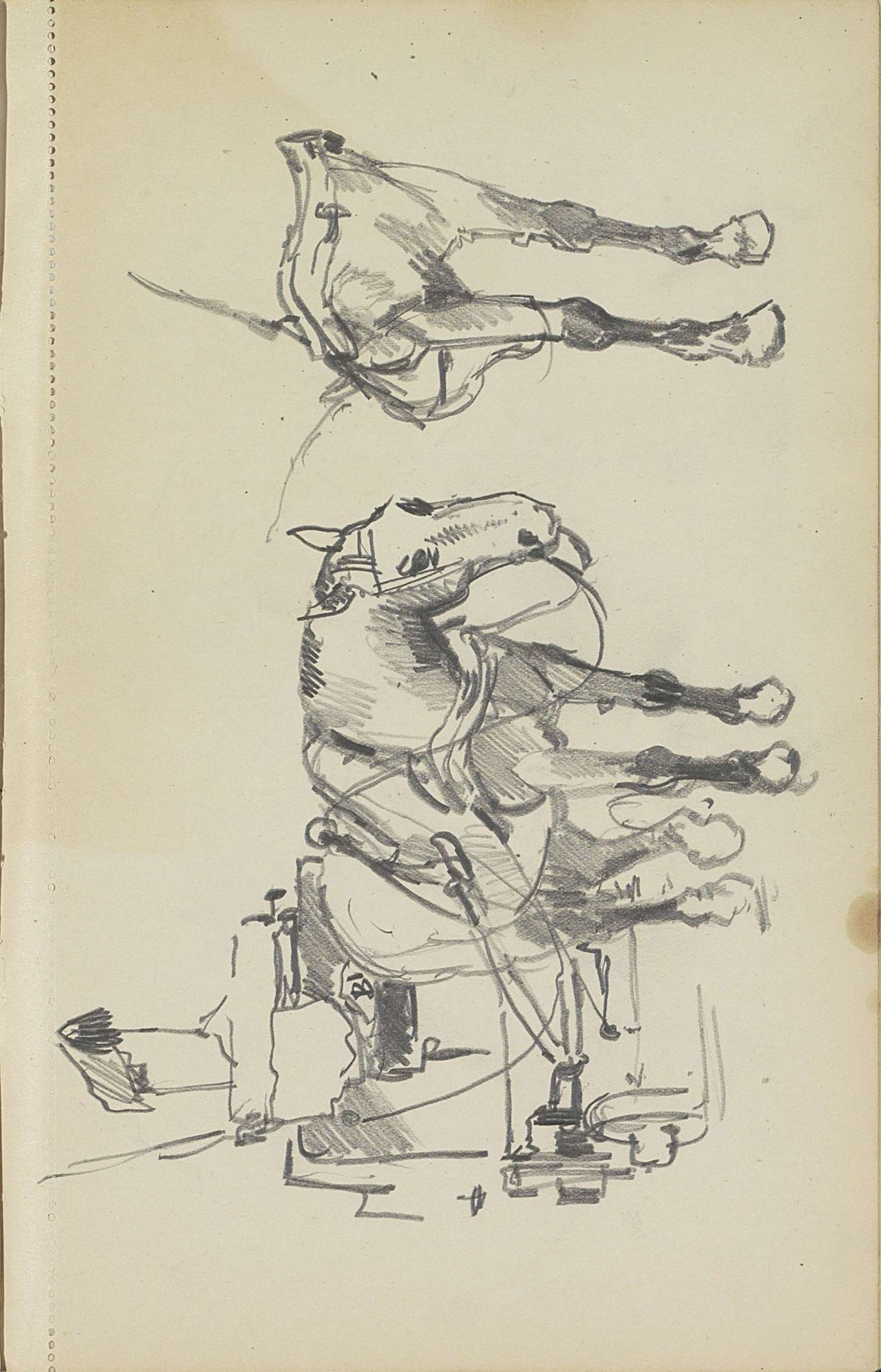 Paardenkoets by Cornelis Vreedenburgh