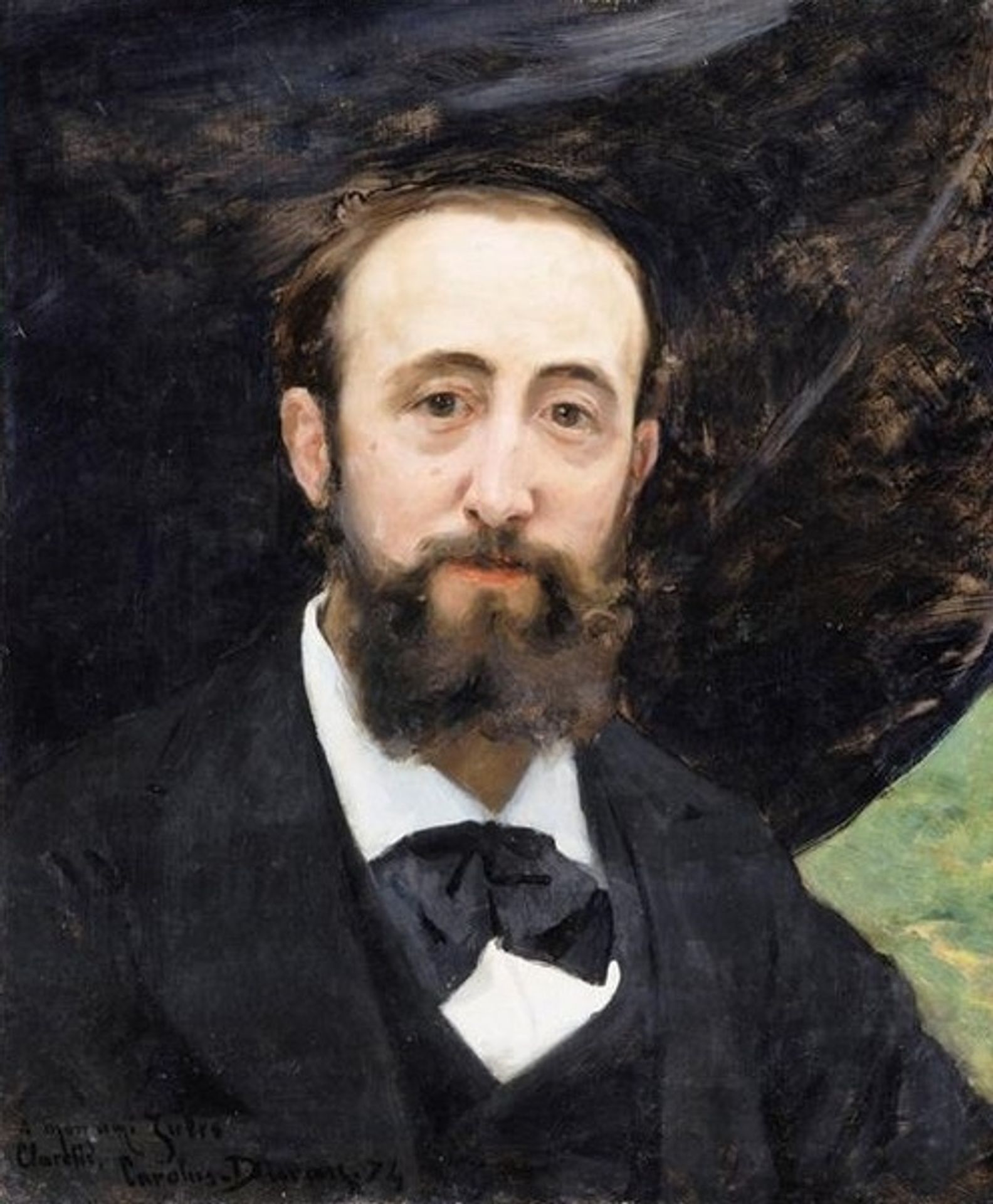 Portrait of Jules Claretie by Carolus-Duran