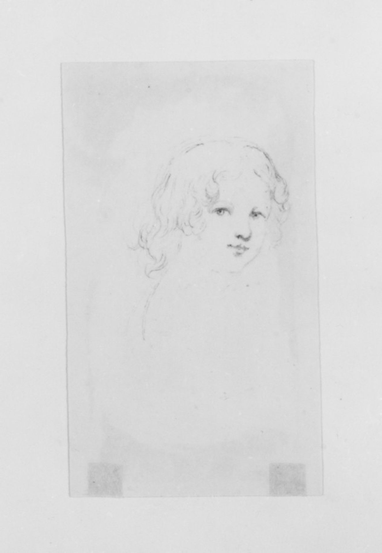 Head of a Child (from McGuire Scrapbook) by John Cranch