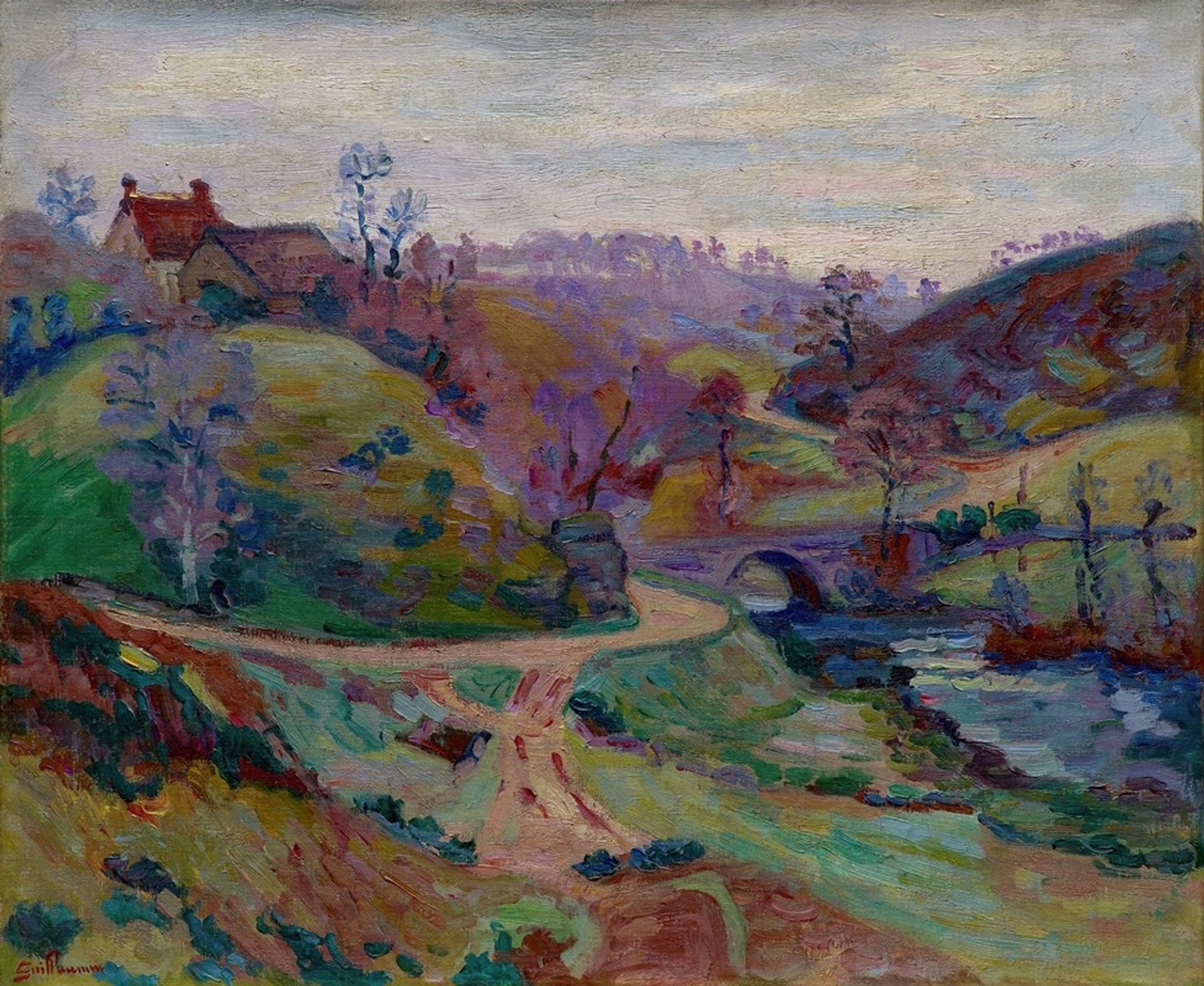 Crozant, Pont Charraud by Armand Guillaumin