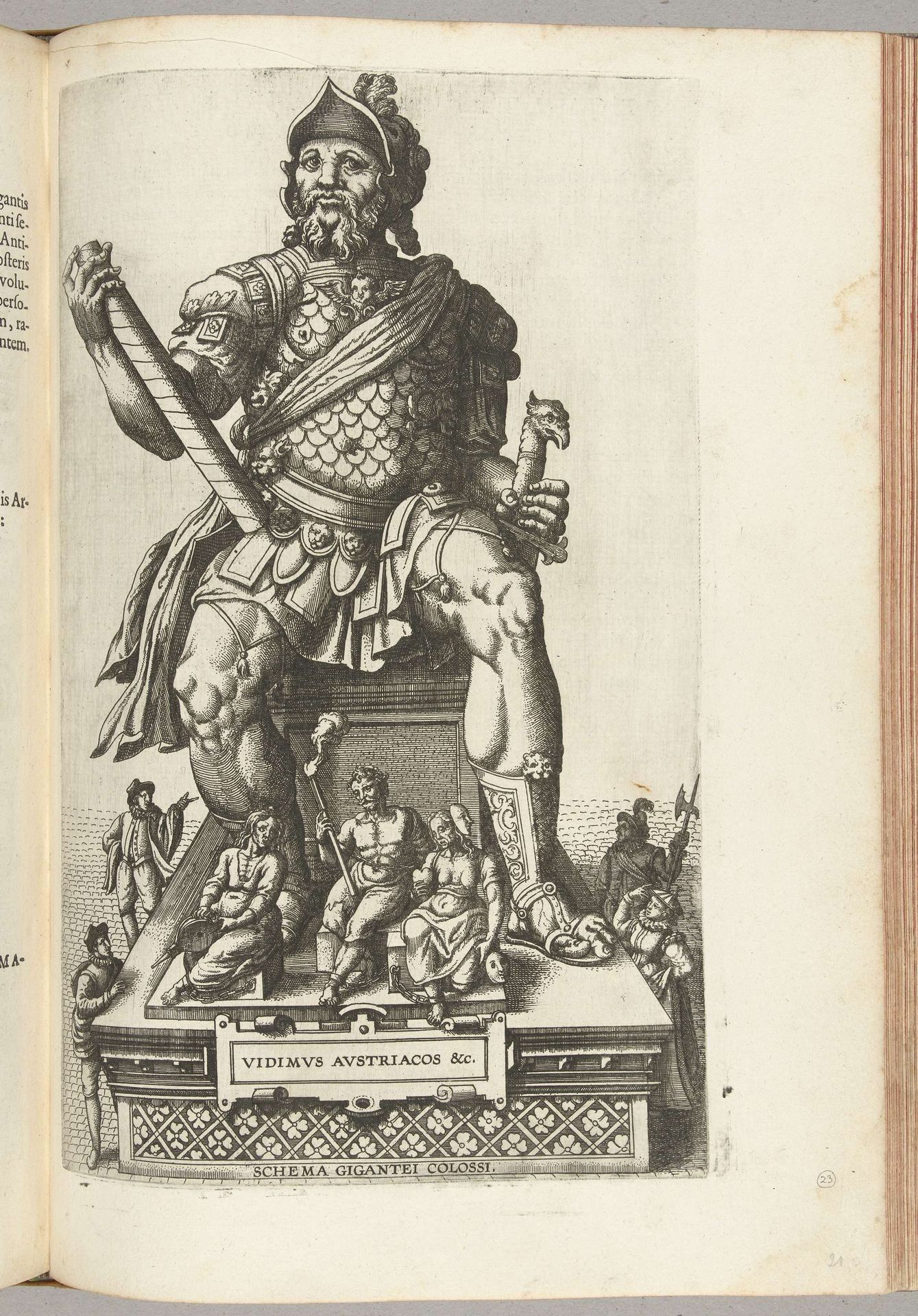 De reus Antigoon, 1594 by Pieter van der (I) Borcht