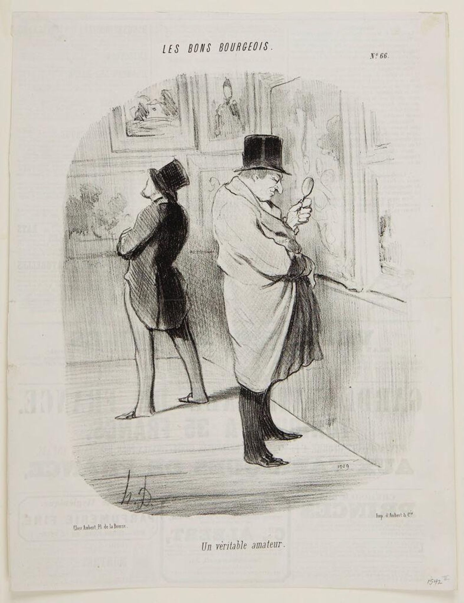 A Real Amateur by Honoré Daumier