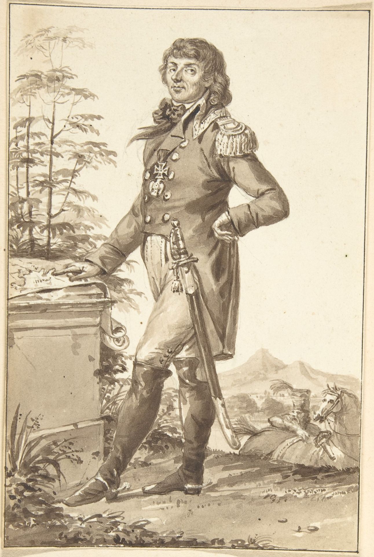 Portrait of Thaddeus Kosciuszko by Jean-Baptiste-François Bosio