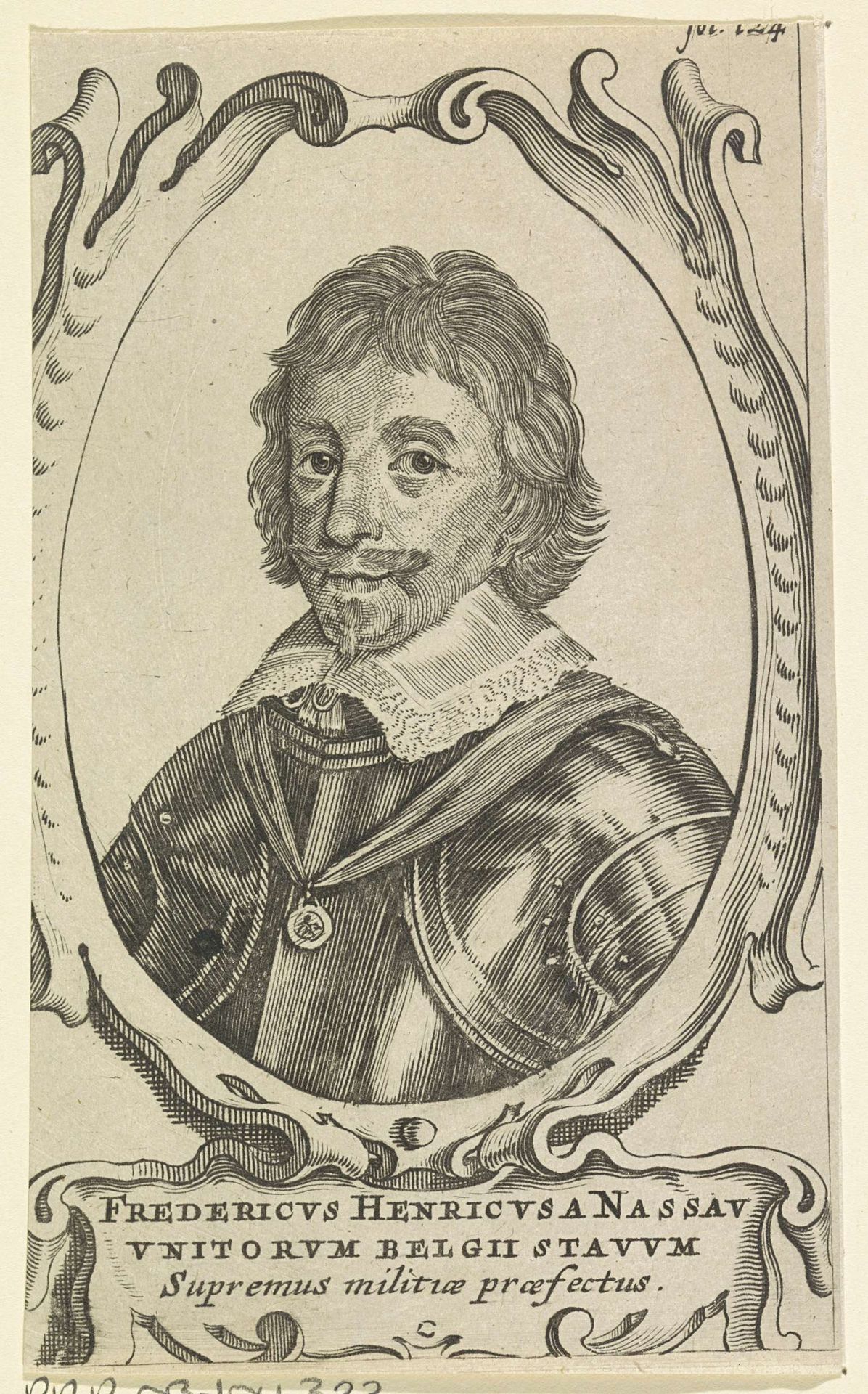 Portret van Frederik Hendrik, prins van Oranje by Anonymous