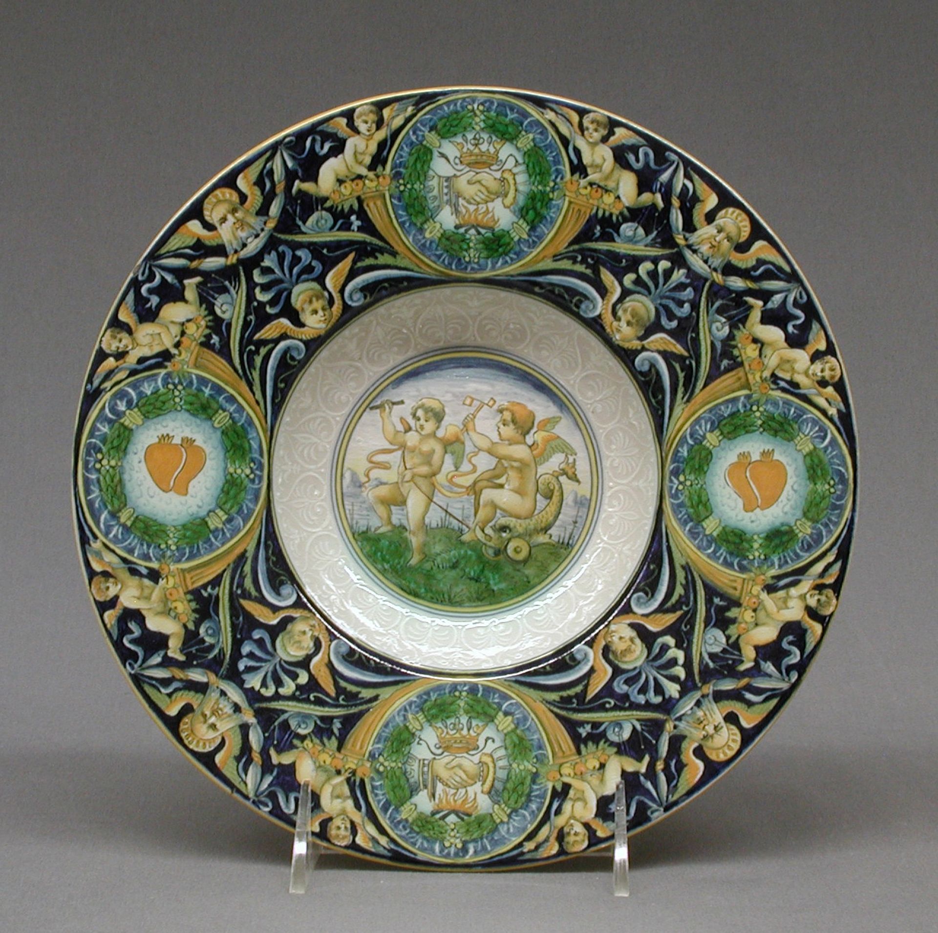 Plate by Ulisse Cantagalli
