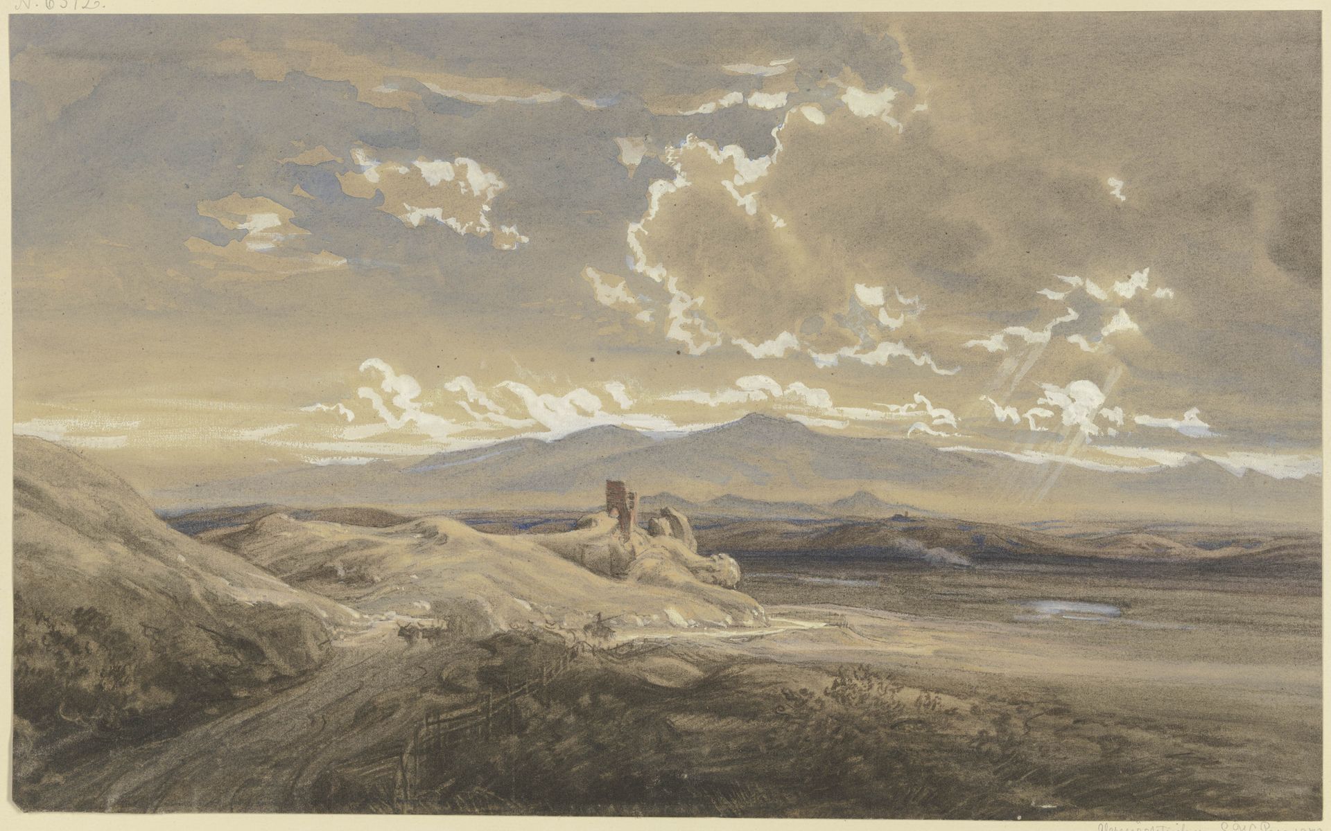 Campagna di Roma by Eduard Wilhelm Pose