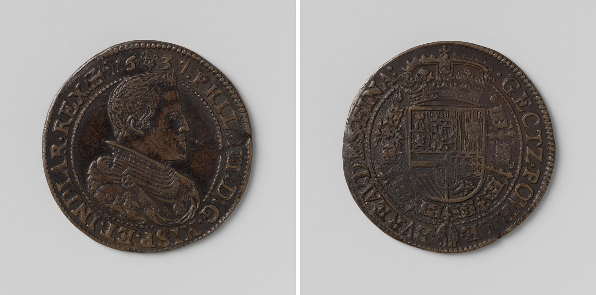 Filips IV, koning van Spanje, rekenpenning geslagen op last van de raad van Financiën by Anonymous