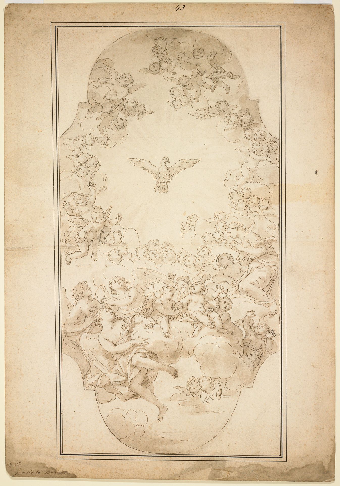 The Holy Ghost by Giacinto Brandi