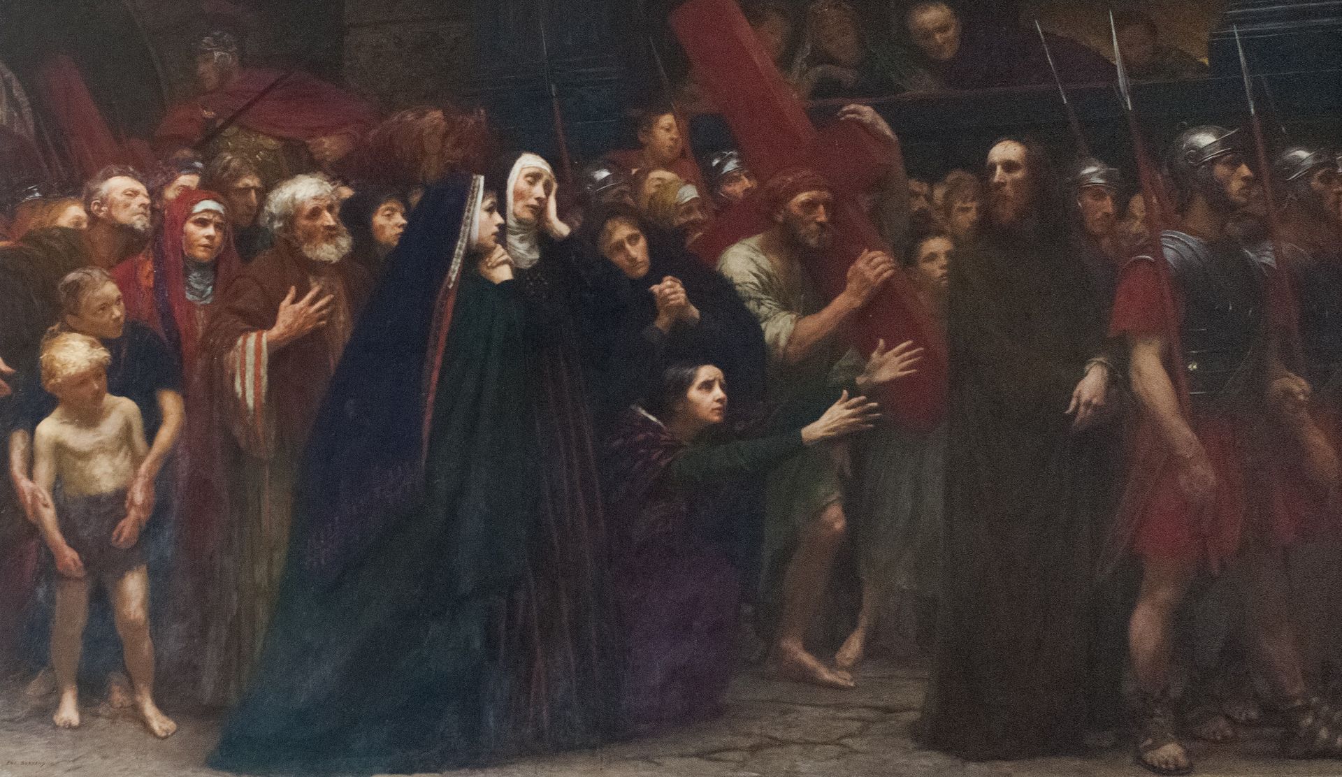 via Dolorosa by Eugène Burnand