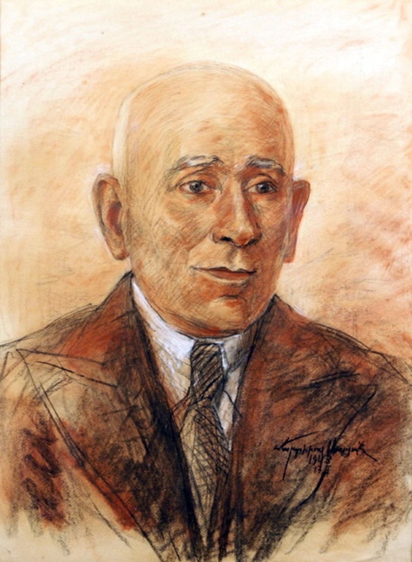 Portrait of a doctor by Martiros Sarian