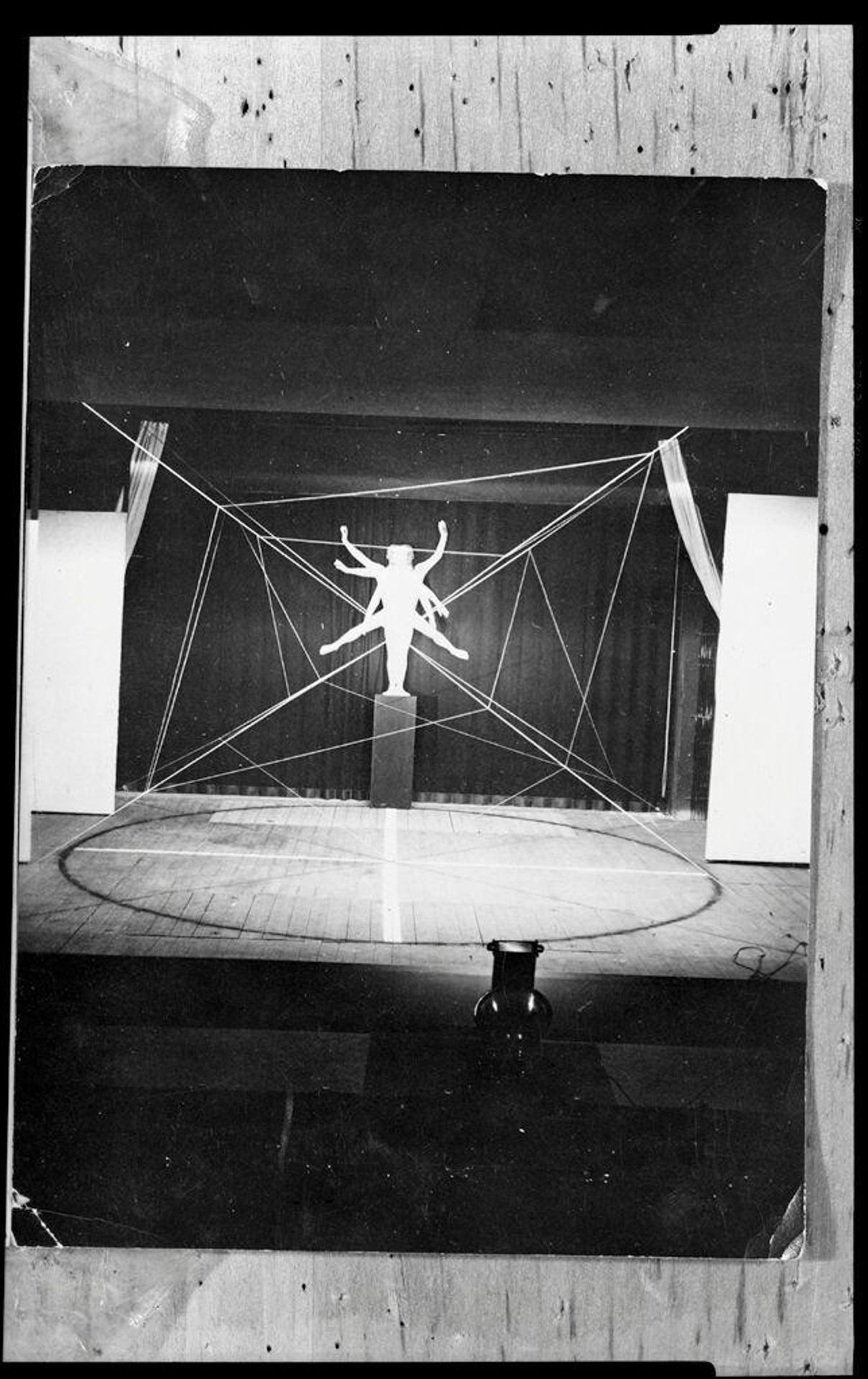 Copy Print: "Space Dance" Performed by Werner Siedhoff by T. Lux Feininger