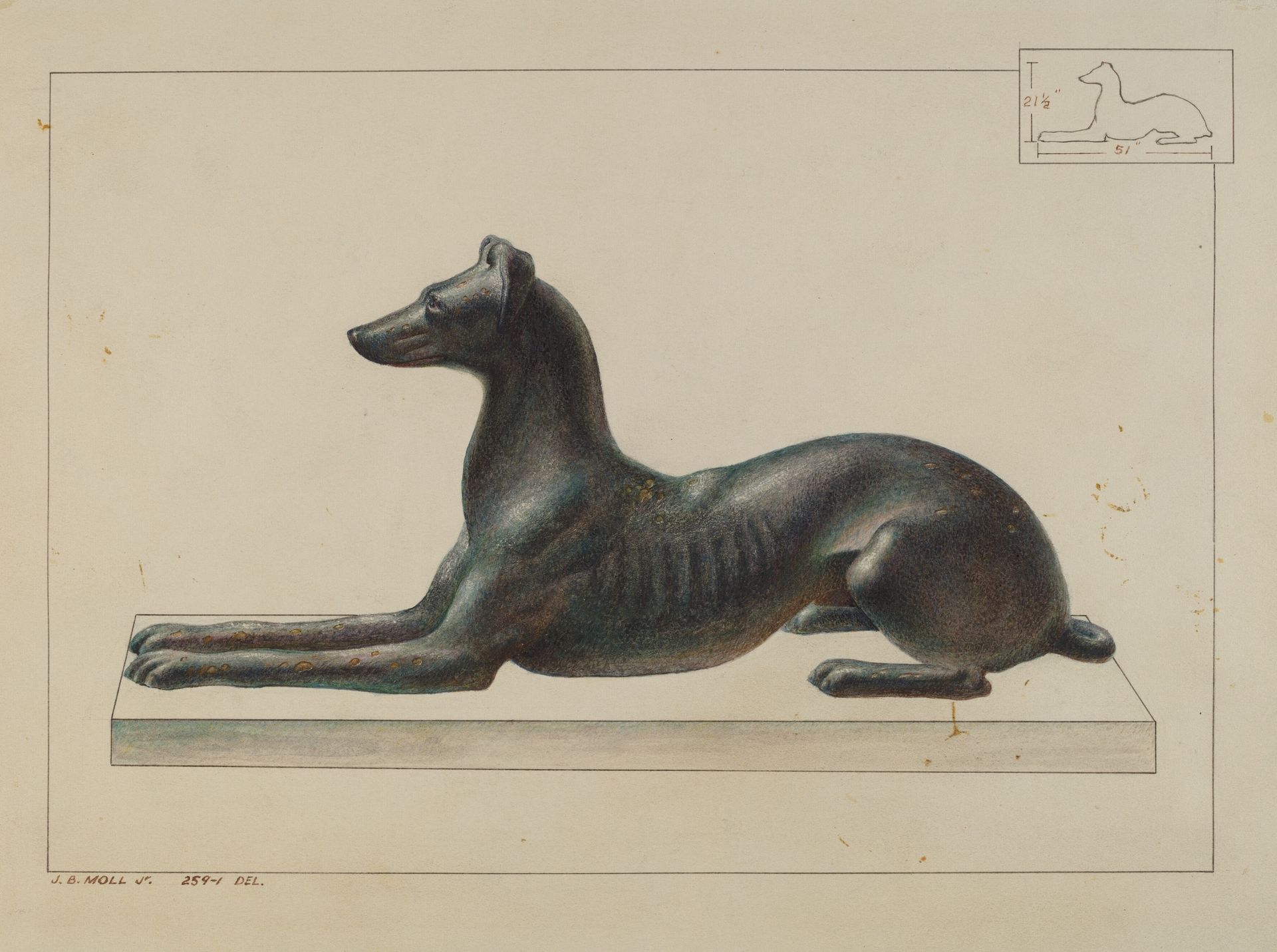 Greyhound by John B. Moll