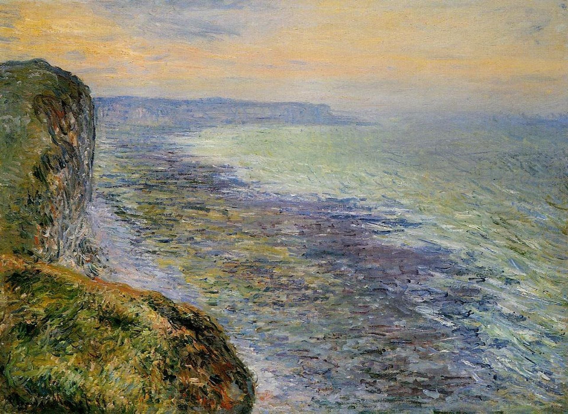 Seascape near Fecamp by Claude Monet