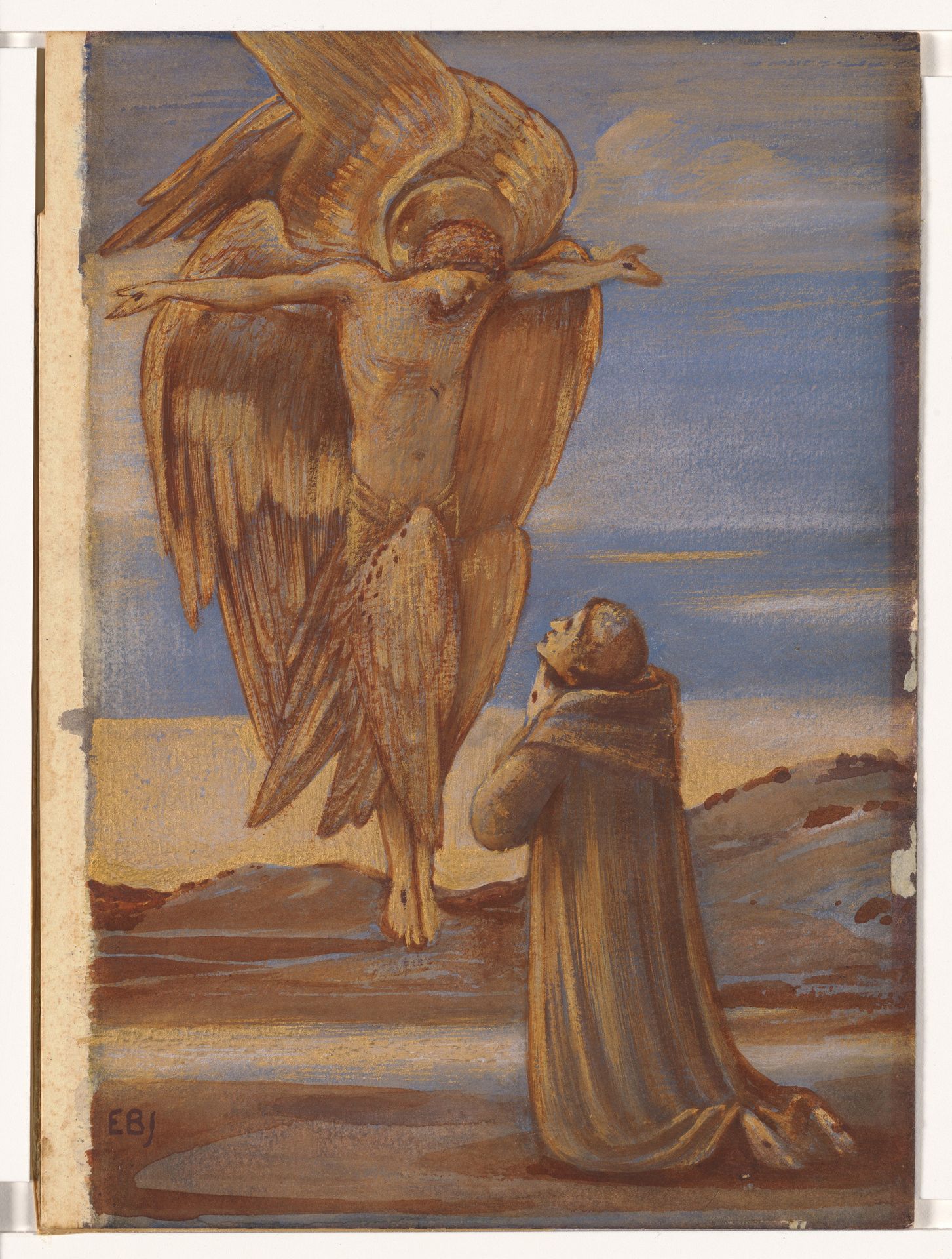 St. Francis Receiving the Stigmata by Edward Burne-Jones