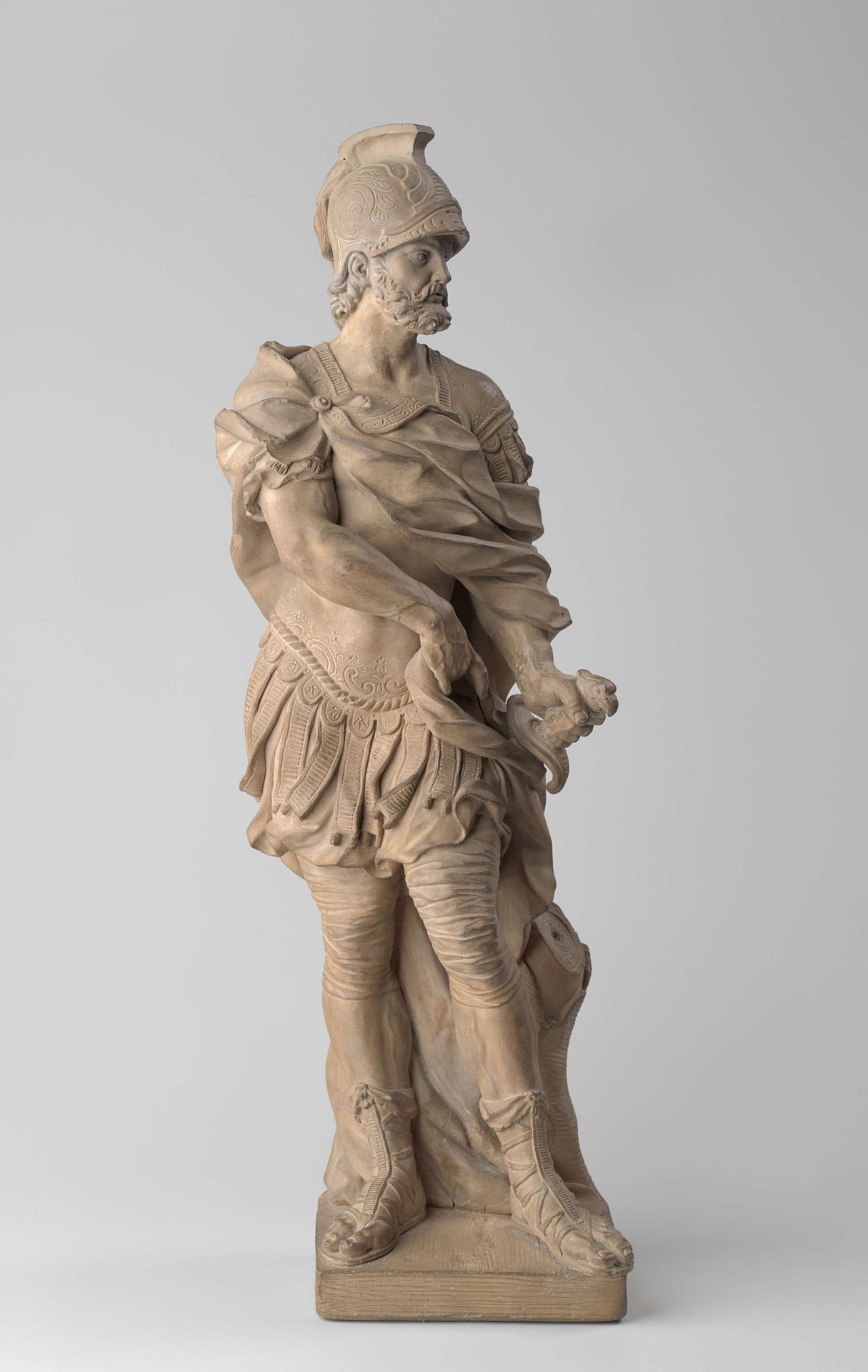Mars, terracotta by Willem Hendrik van der Wall