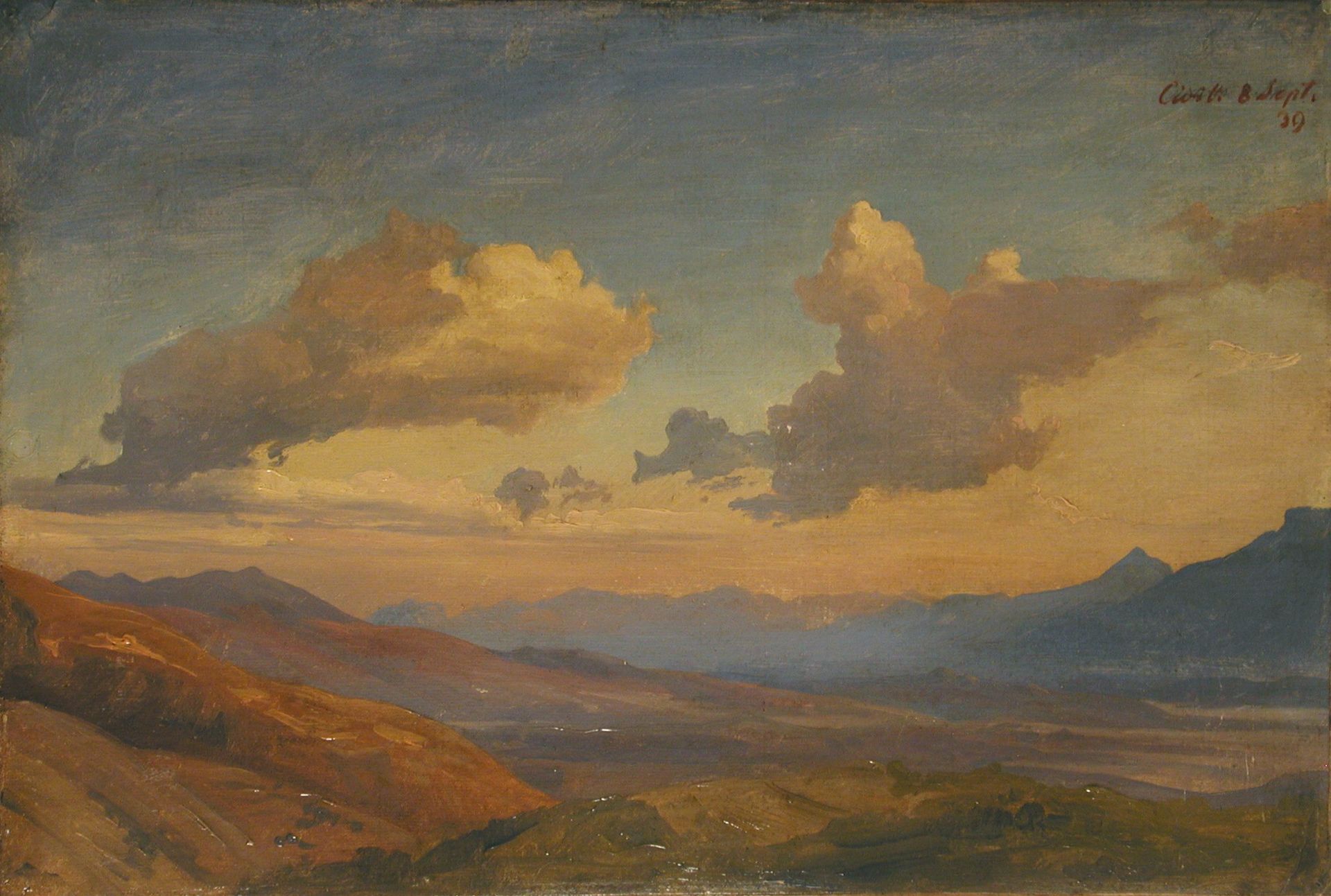Landscape in the Sabine Mountains by Johann Wilhelm Schirmer