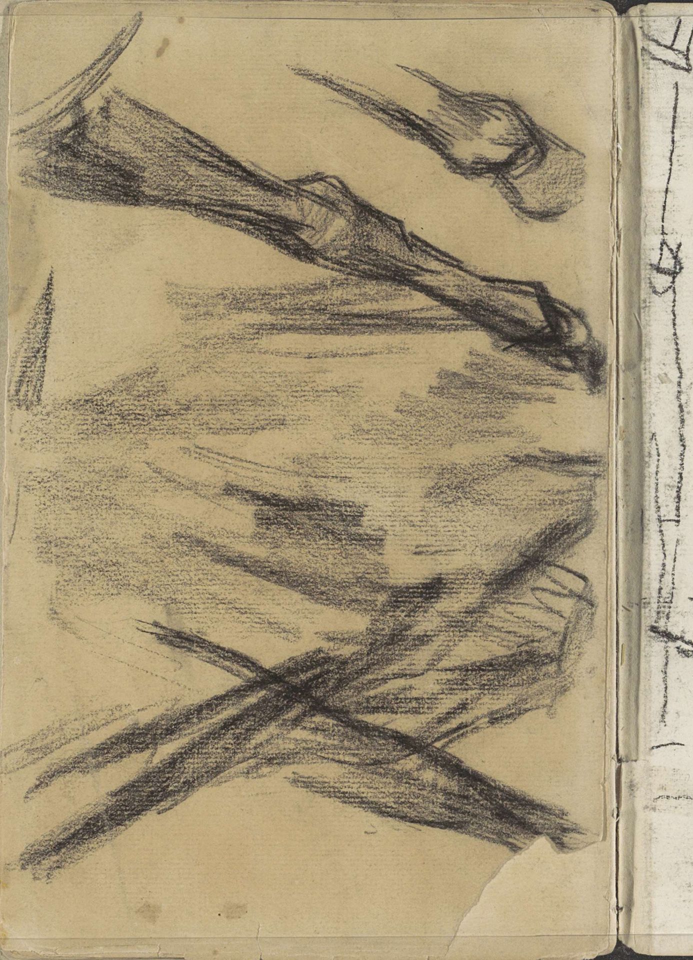 Paardenbenen by George Hendrik Breitner
