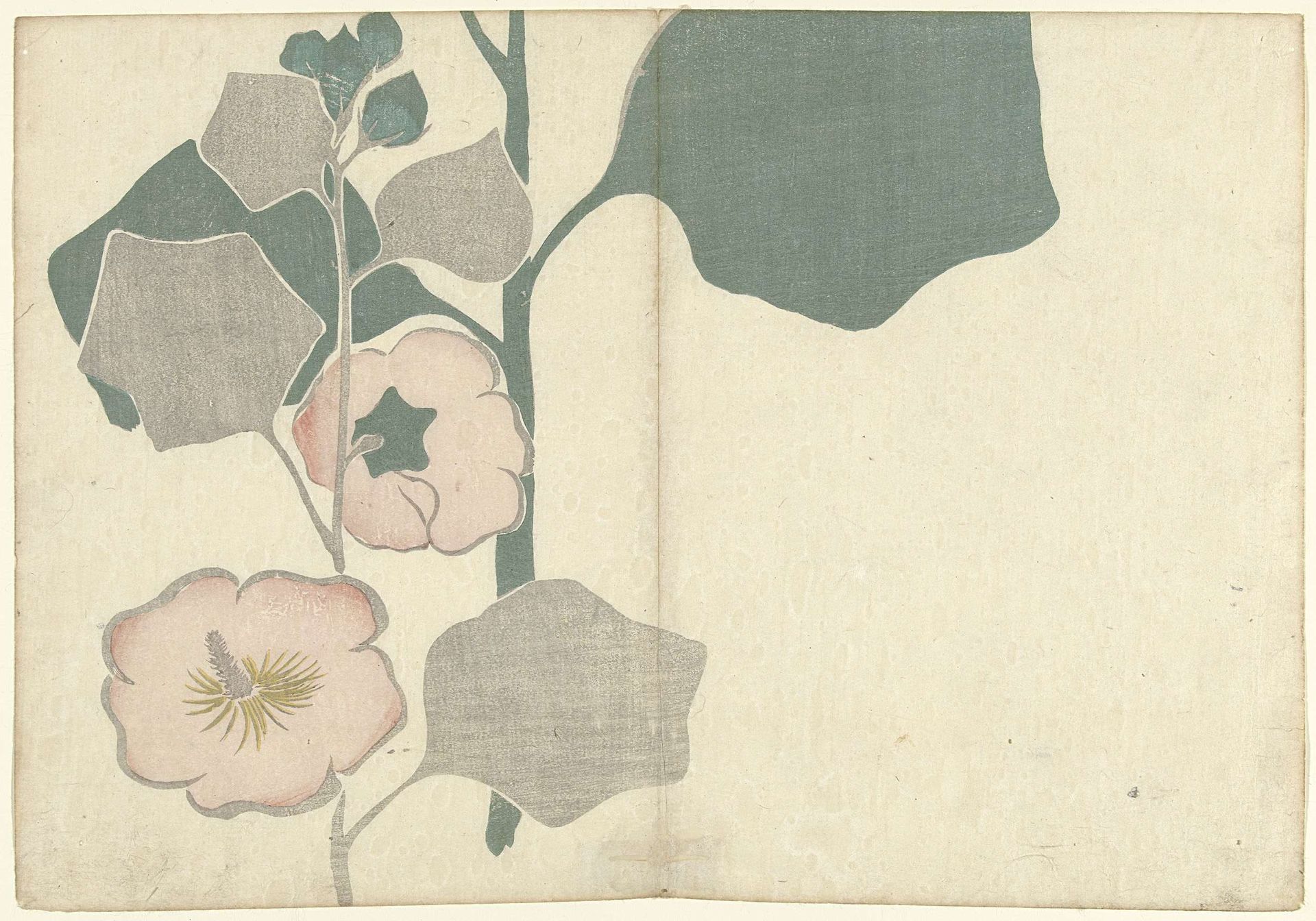 Stokroos by Nakamura Hōchū 中村芳中