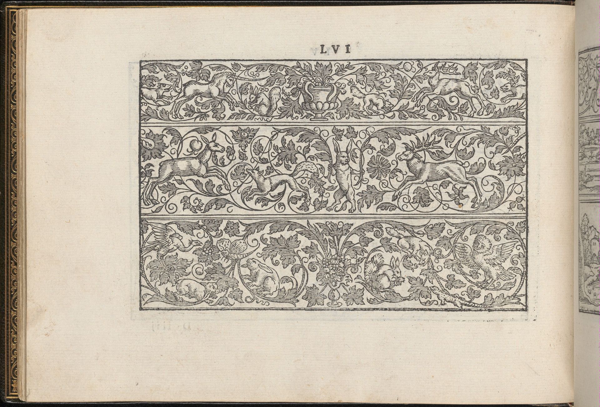 La Vera Perfettione del Disegno di varie sorti di recami, page 28 (verso) by Giovanni Ostaus