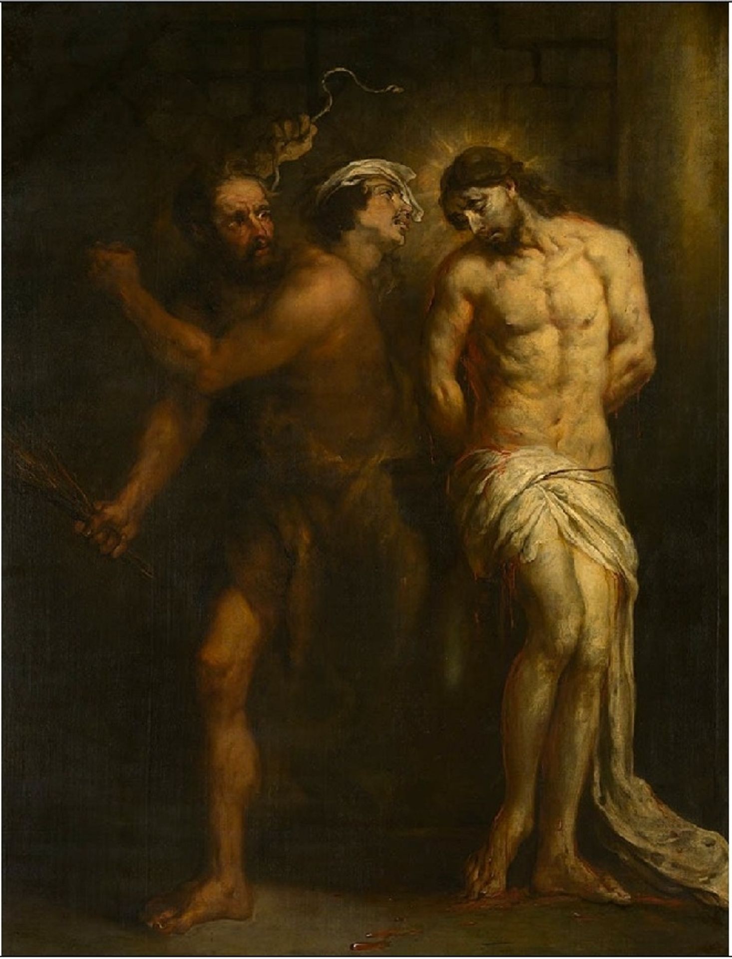 The Flagellation of Christ by Jan Cossiers