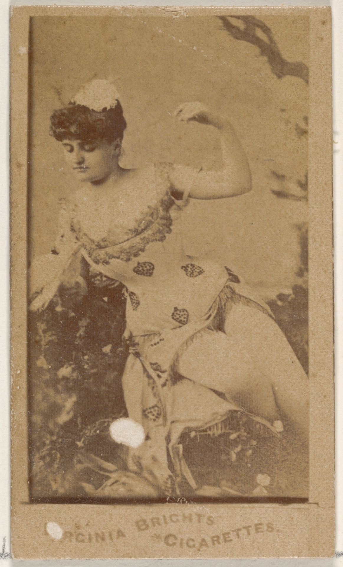 From the Actors and Actresses series (N45, Type 4) for Virginia Brights Cigarettes by Allen & Ginter