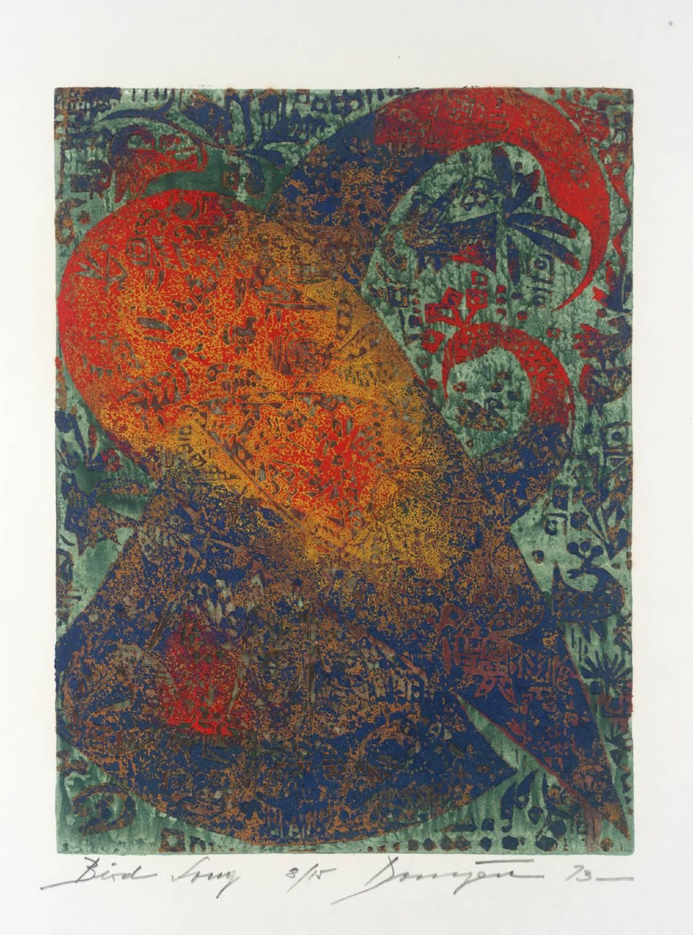 Bird Song by  Joseph Domjan